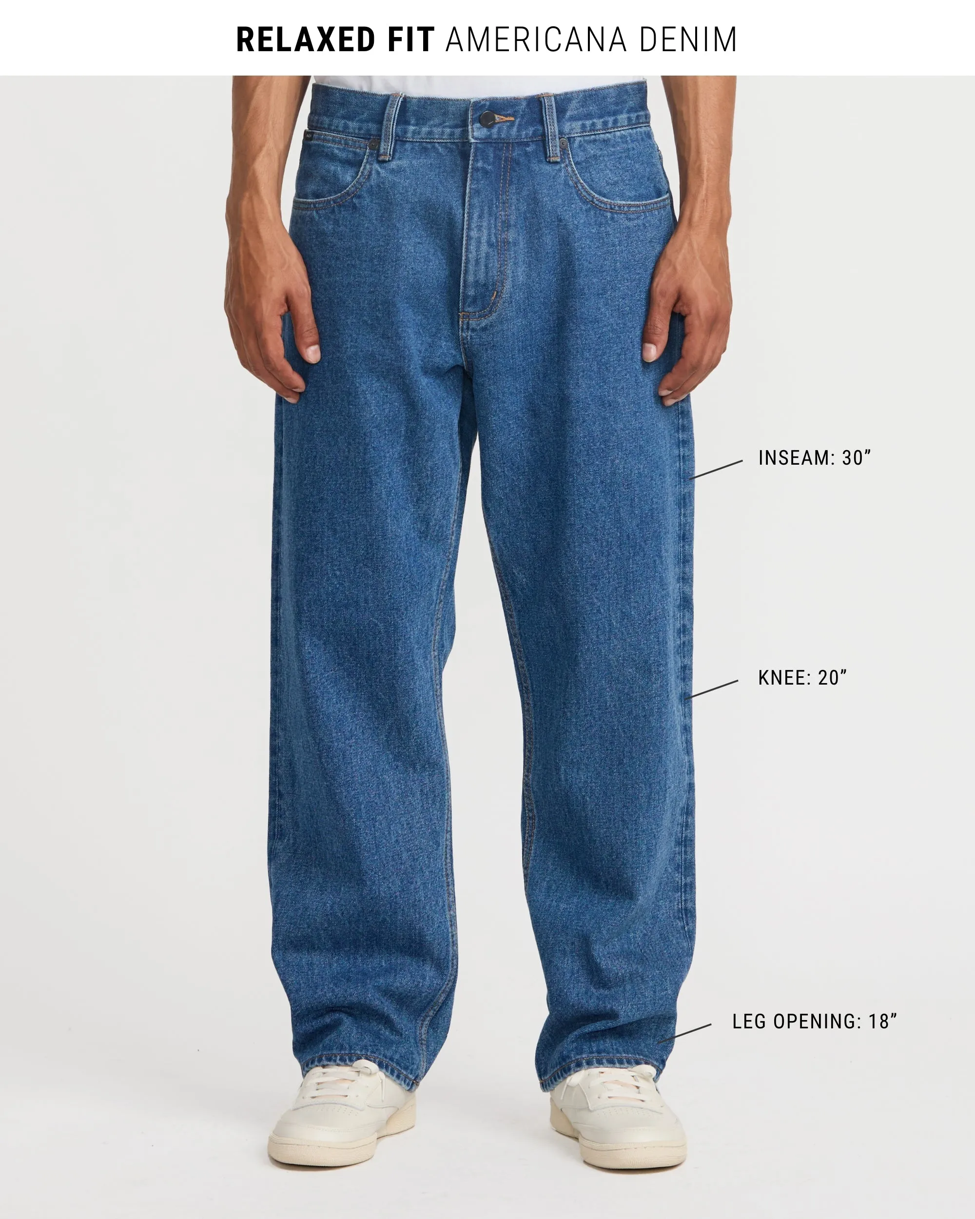 Americana Dayshift Jeans - Blue Collar