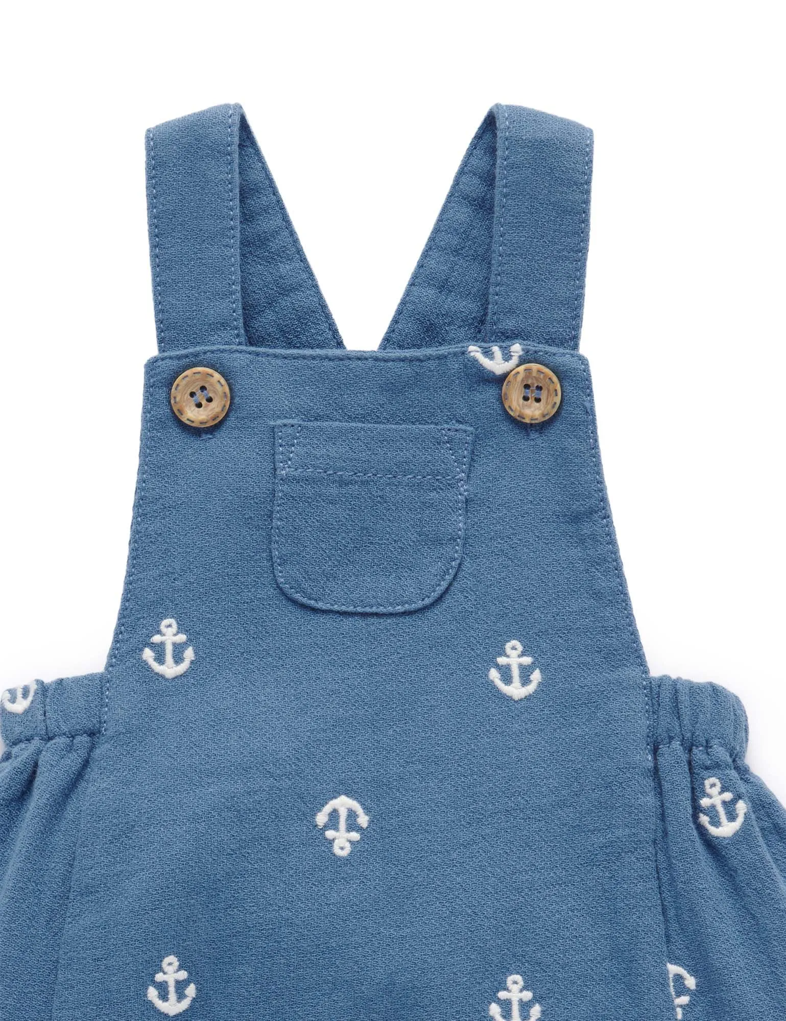 Anchor Short Leg Overalls