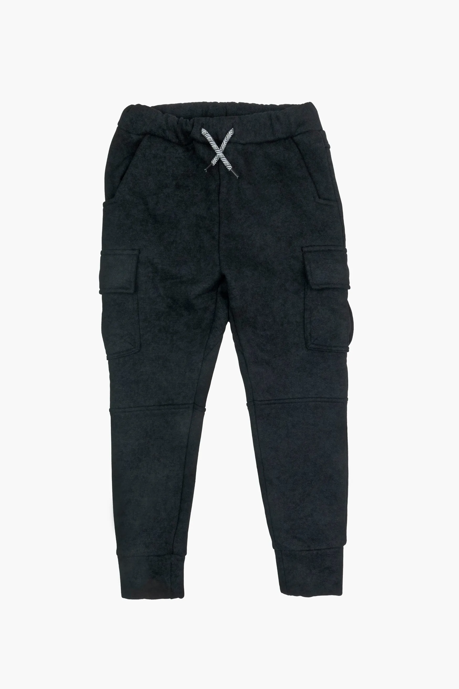 APP Boys Empire Jogger Sweats in Washed Black