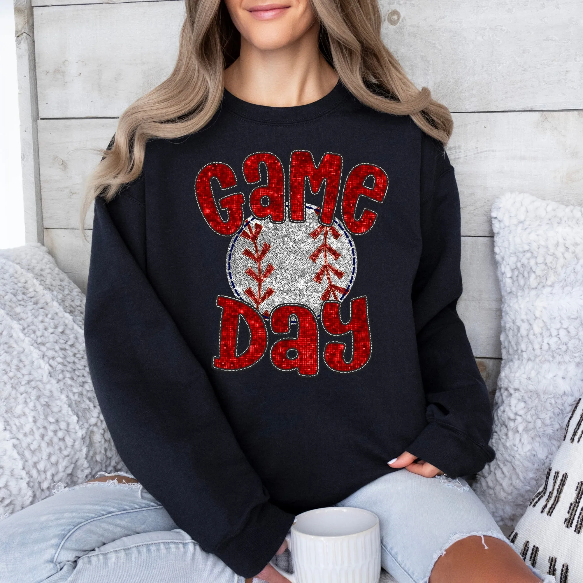 Baseball Game Day Sweatshirt