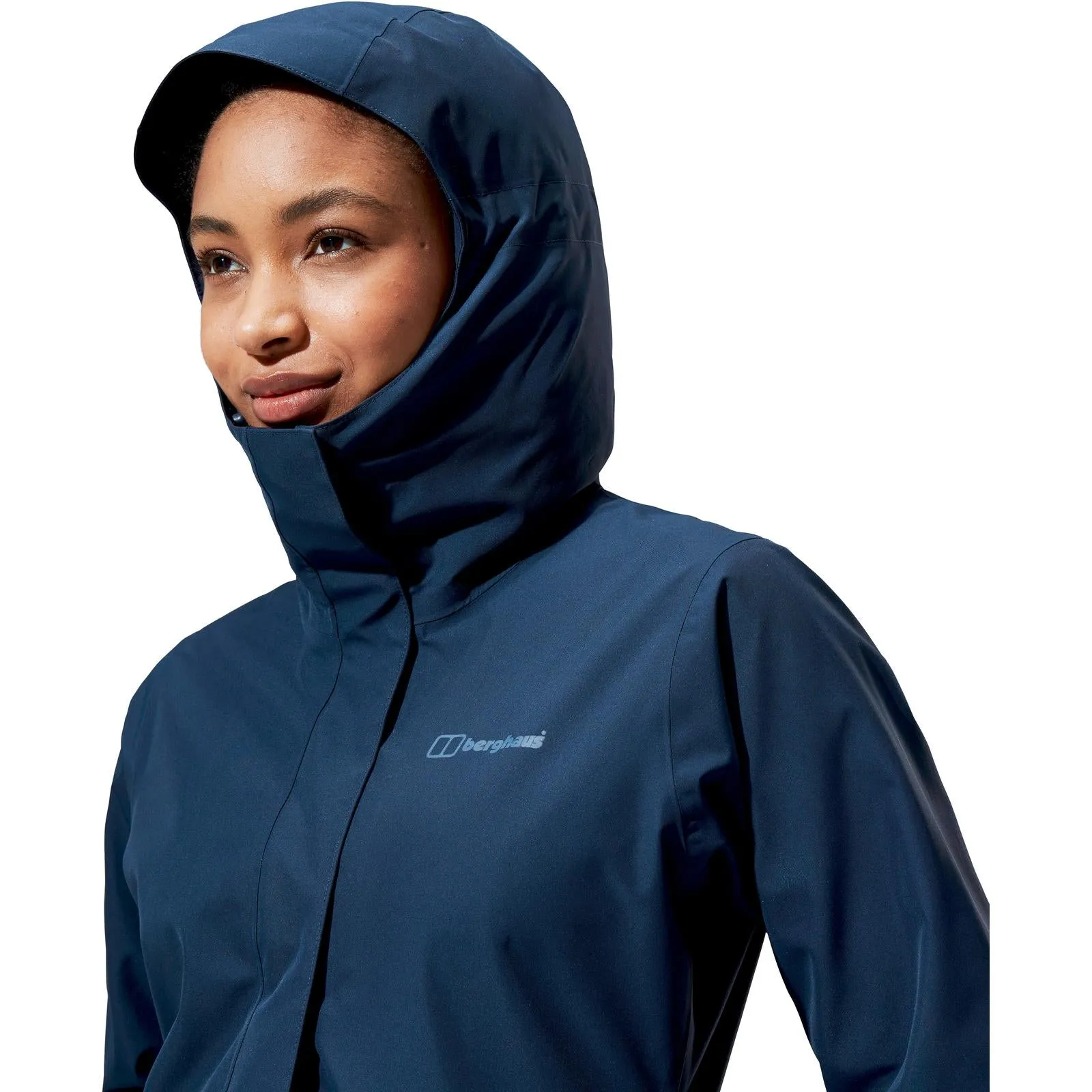 Berghaus Womens Omeara Long Shell Waterproof Jacket