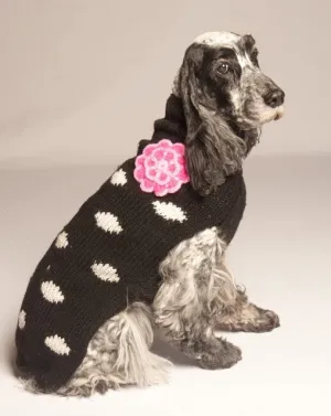 Black Polka Dot Sweater