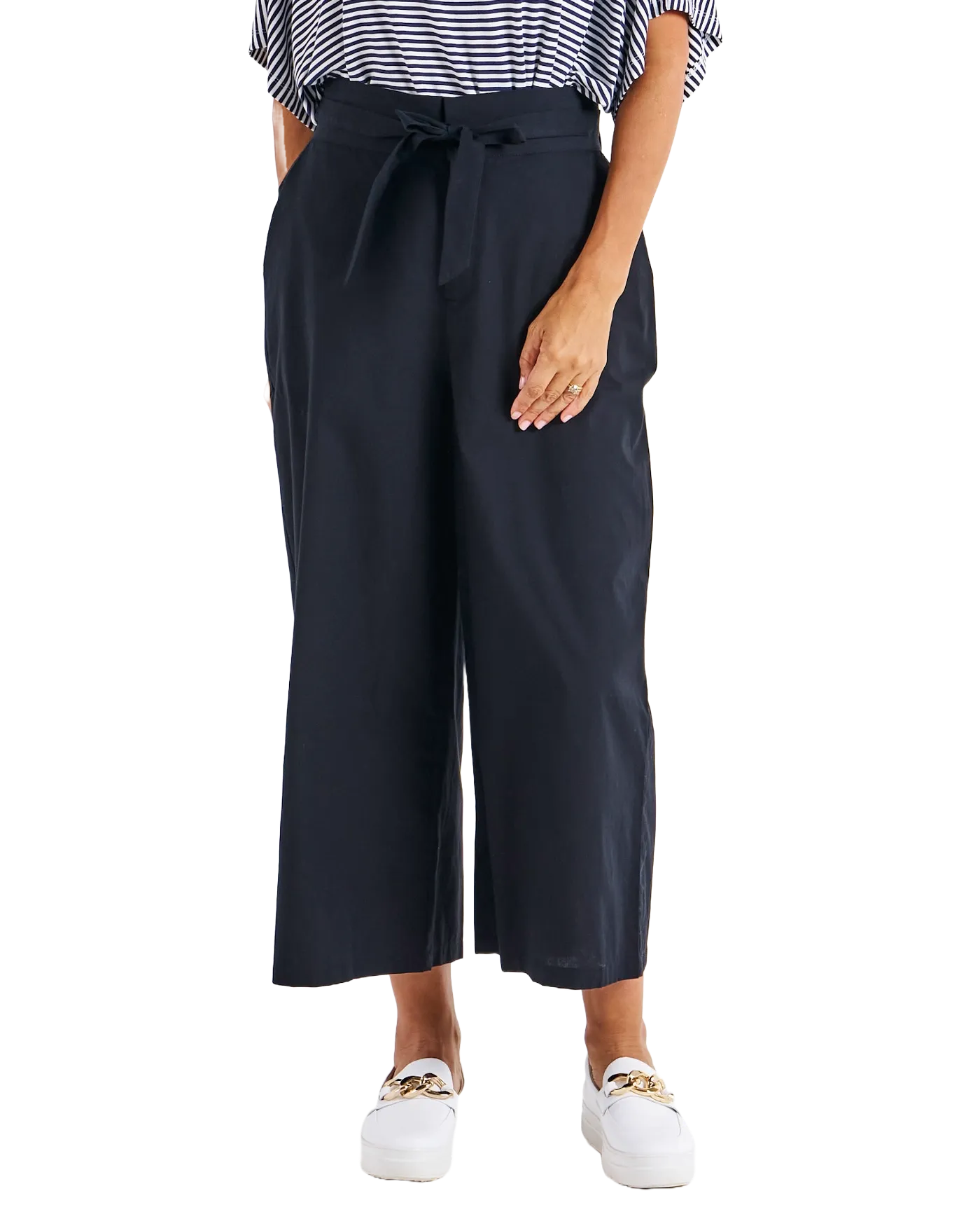 Cabo Crop Pant Black