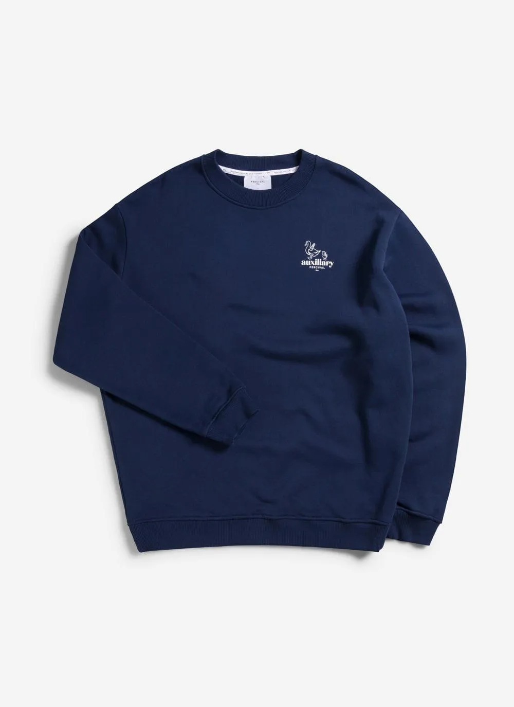 Canard Auxiliary Sweatshirt | Cotton | Navy