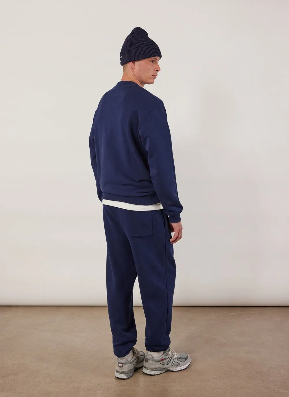 Canard Auxiliary Sweatshirt | Cotton | Navy