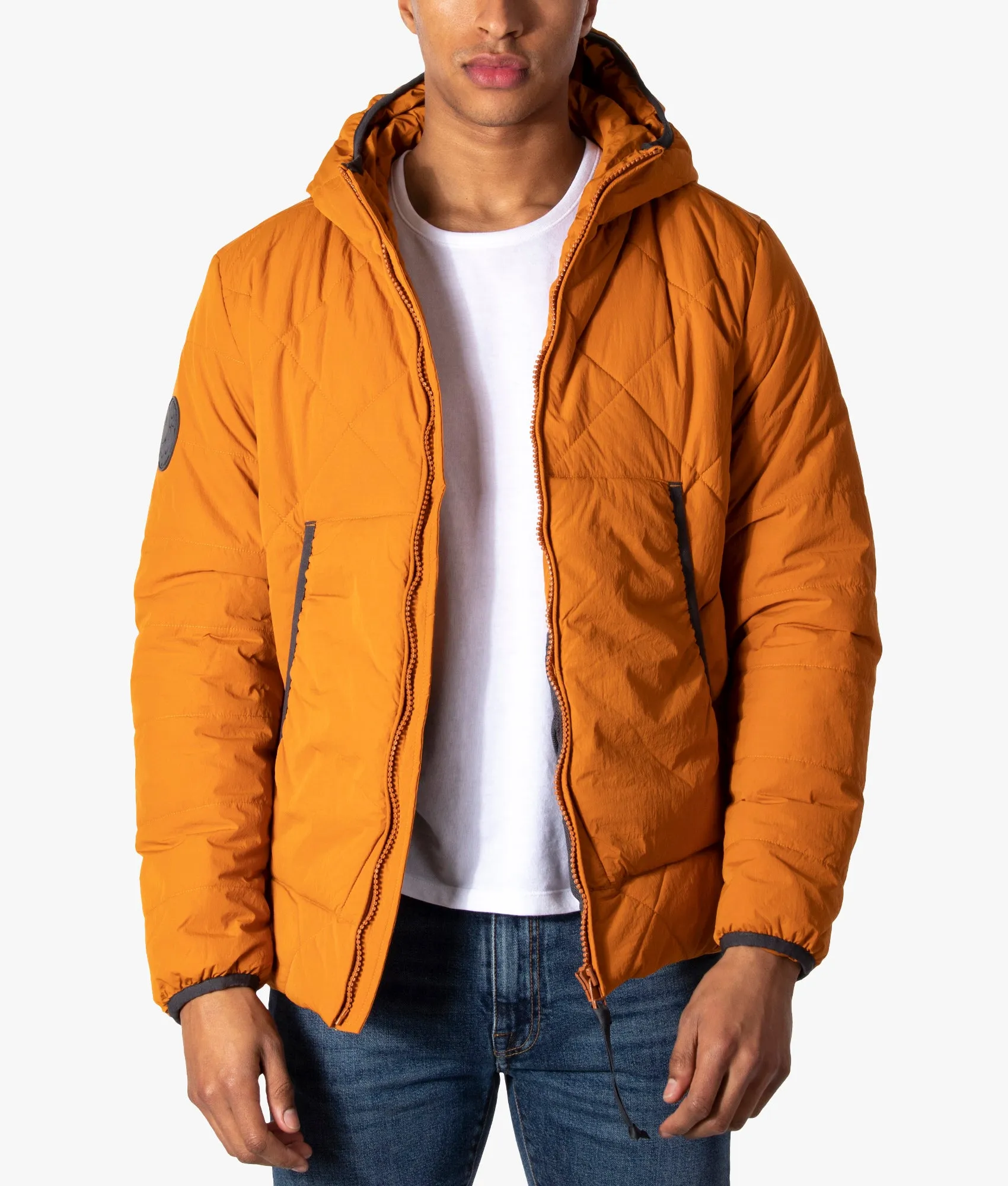 Cipher Quilted Zip Through Jacket