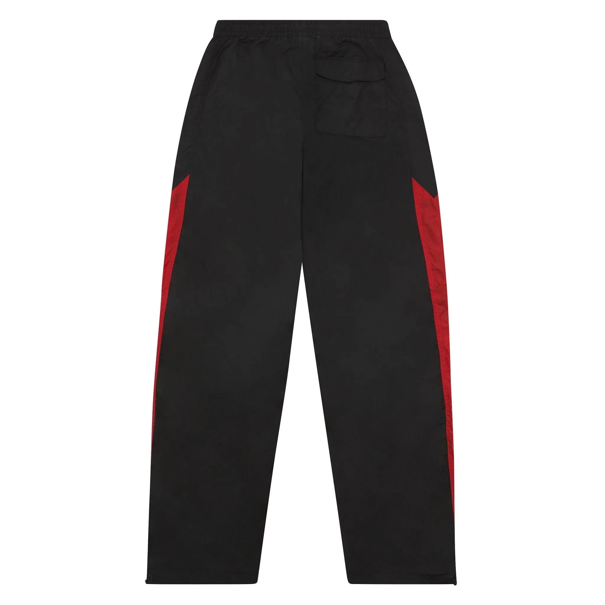 Color Blocked Trackpant | Black/Red