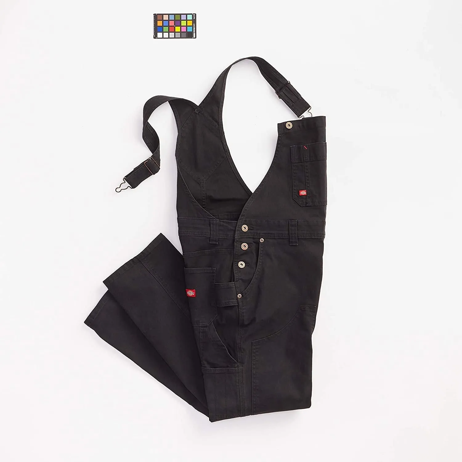 Dickies Women's Denim Double Front Bib Overalls