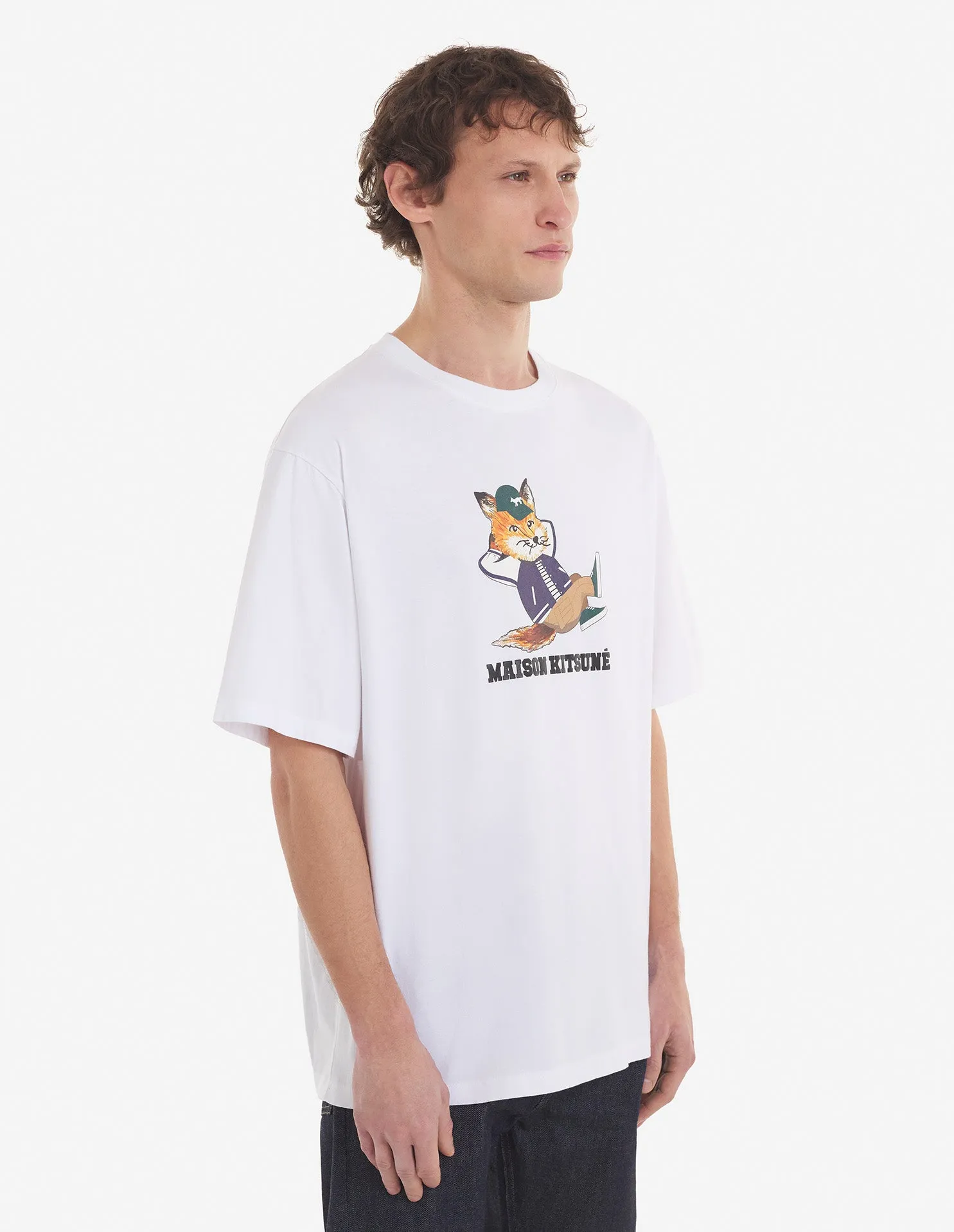 Dressed Fox Easy Tee White