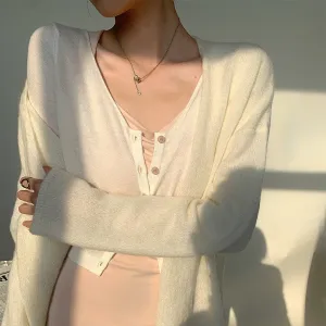 Early Autumn Sweaters Cardigan Thin