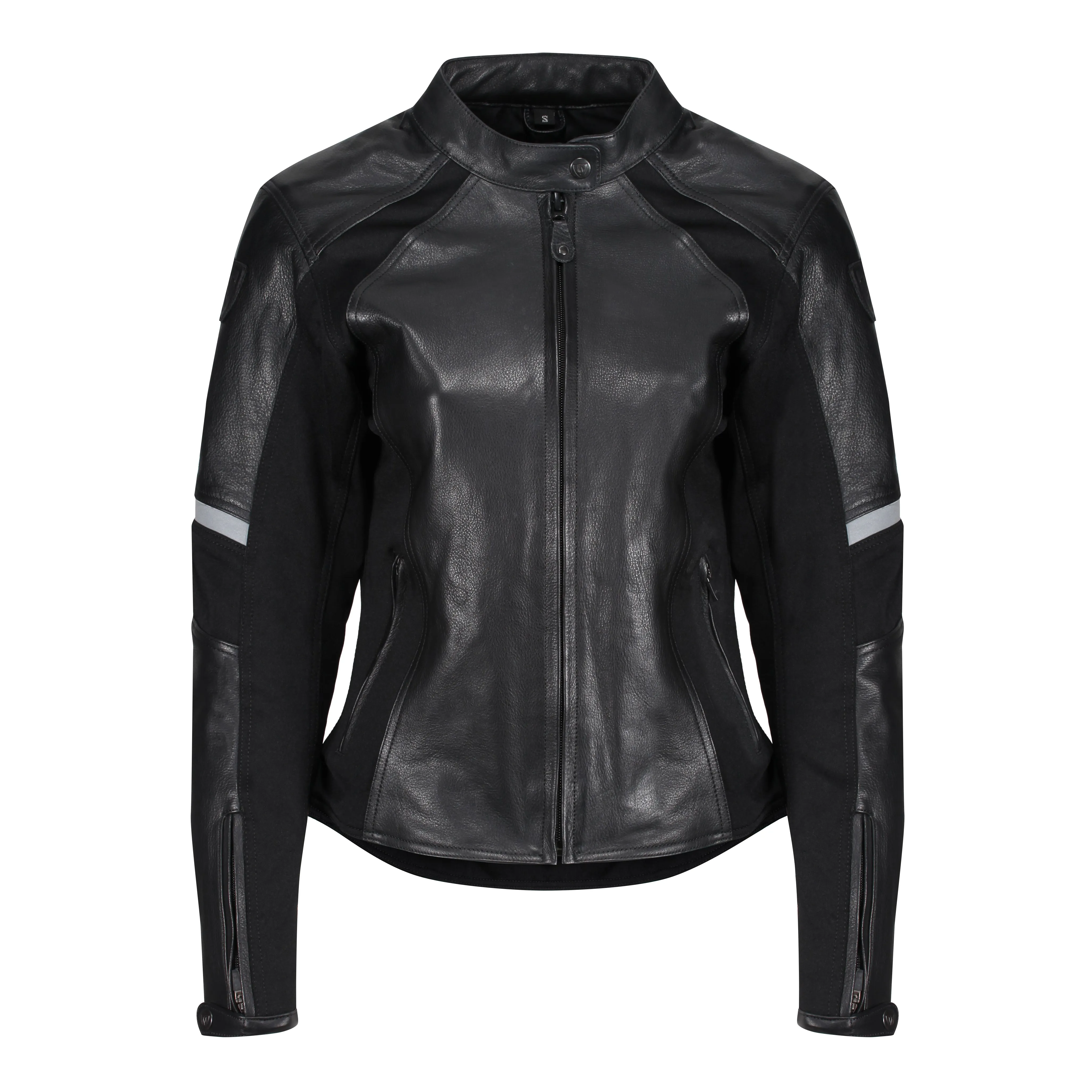 Fiona Black Leather Jacket