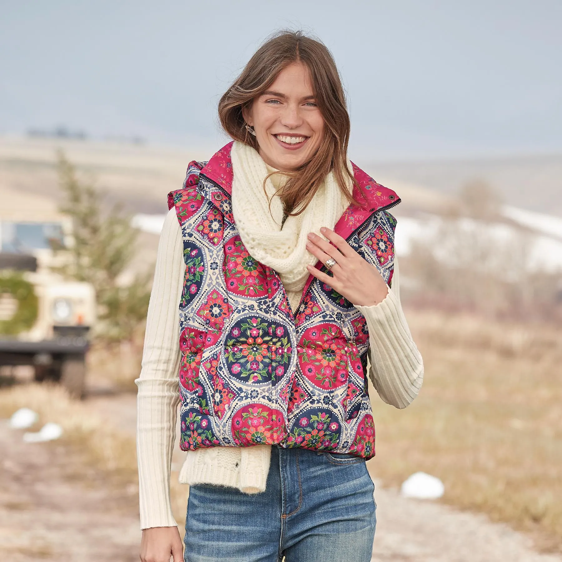 Fiorella Reversible Vest