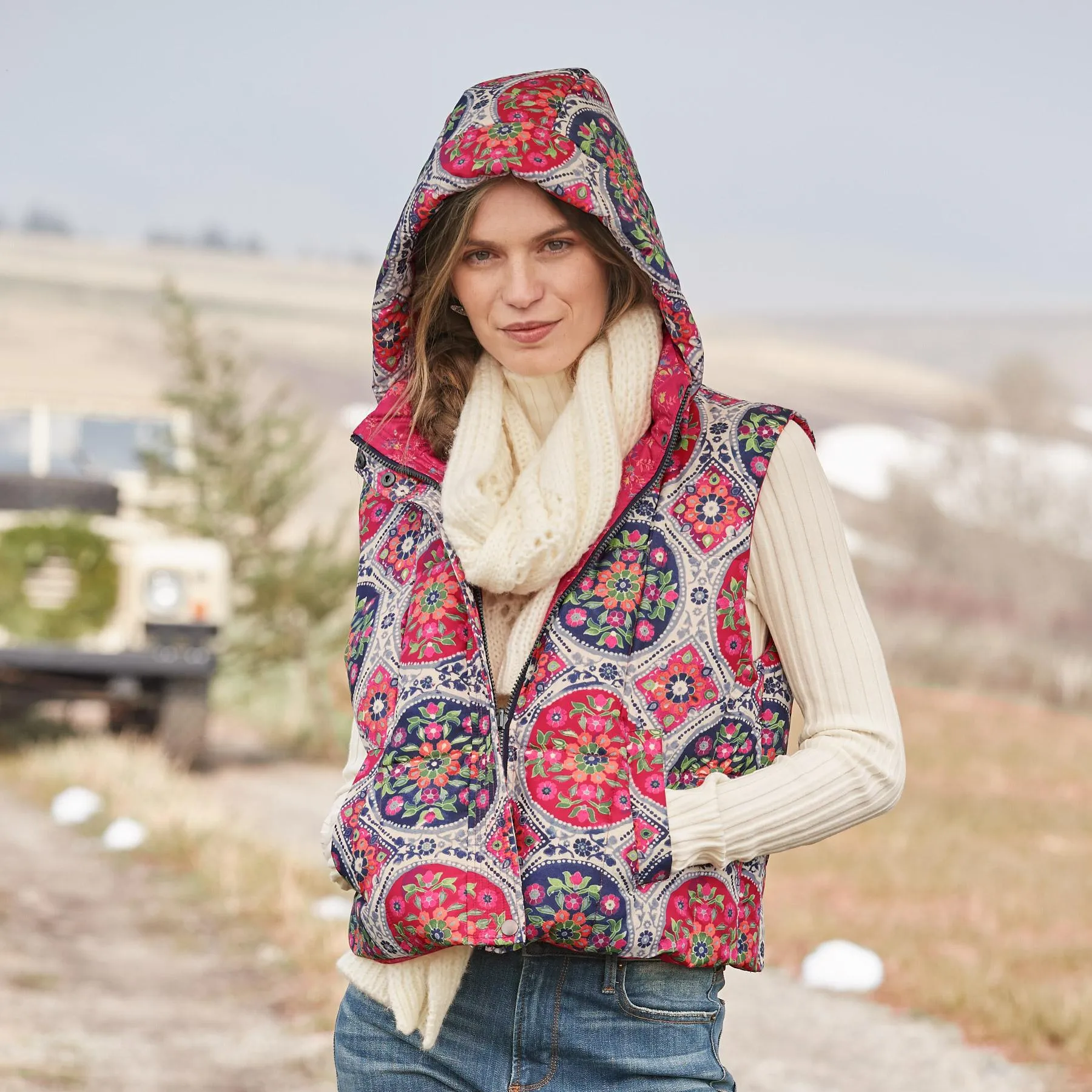 Fiorella Reversible Vest