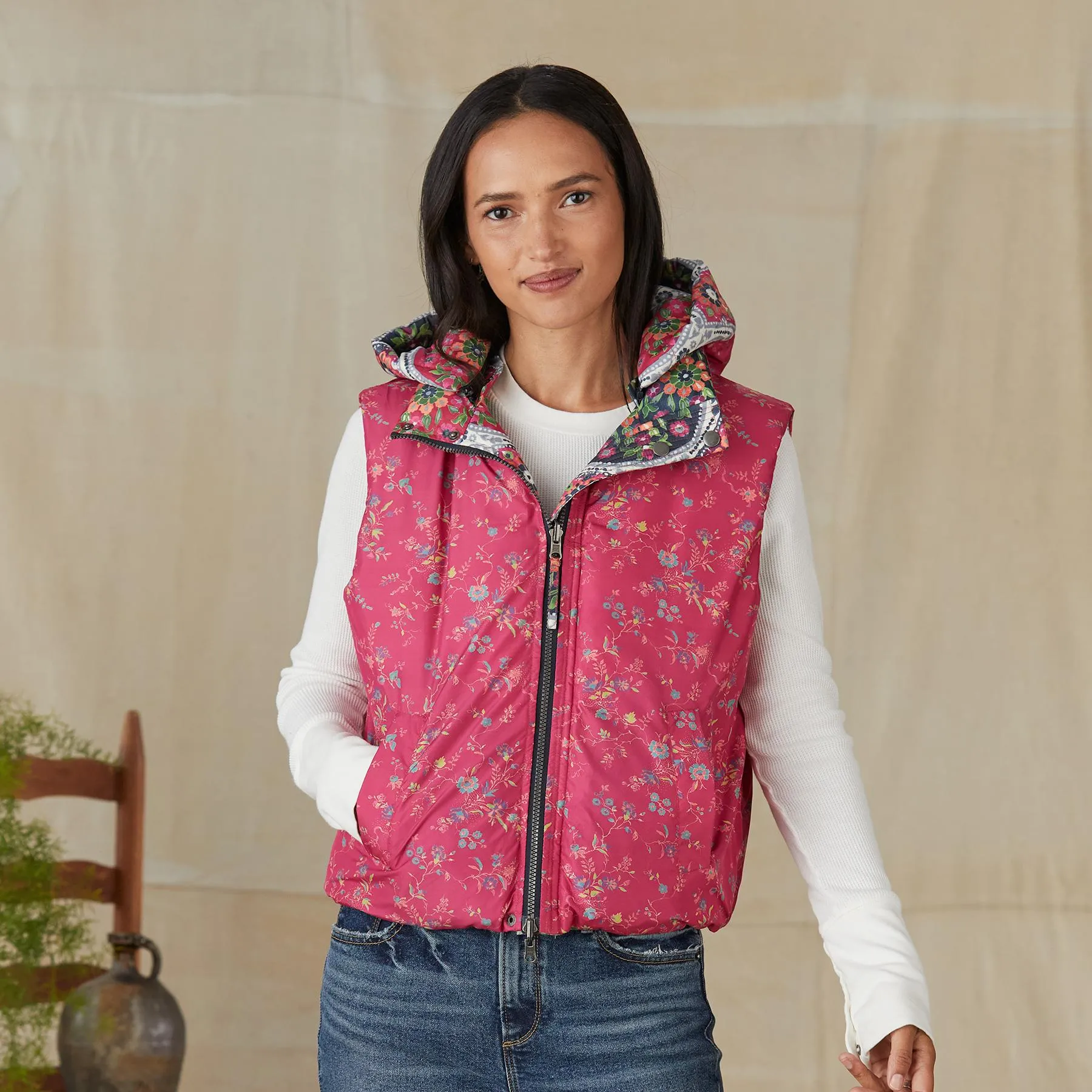 Fiorella Reversible Vest