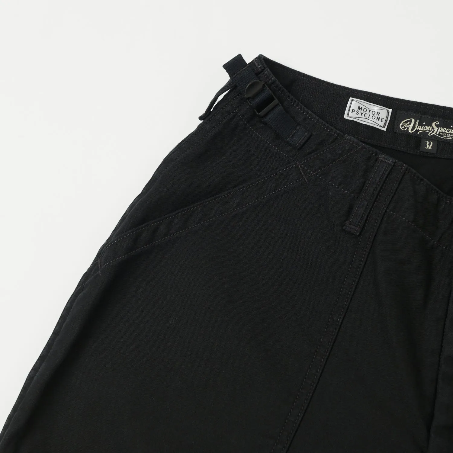 Freewheelers 'Garage Crew' Work Short - Black