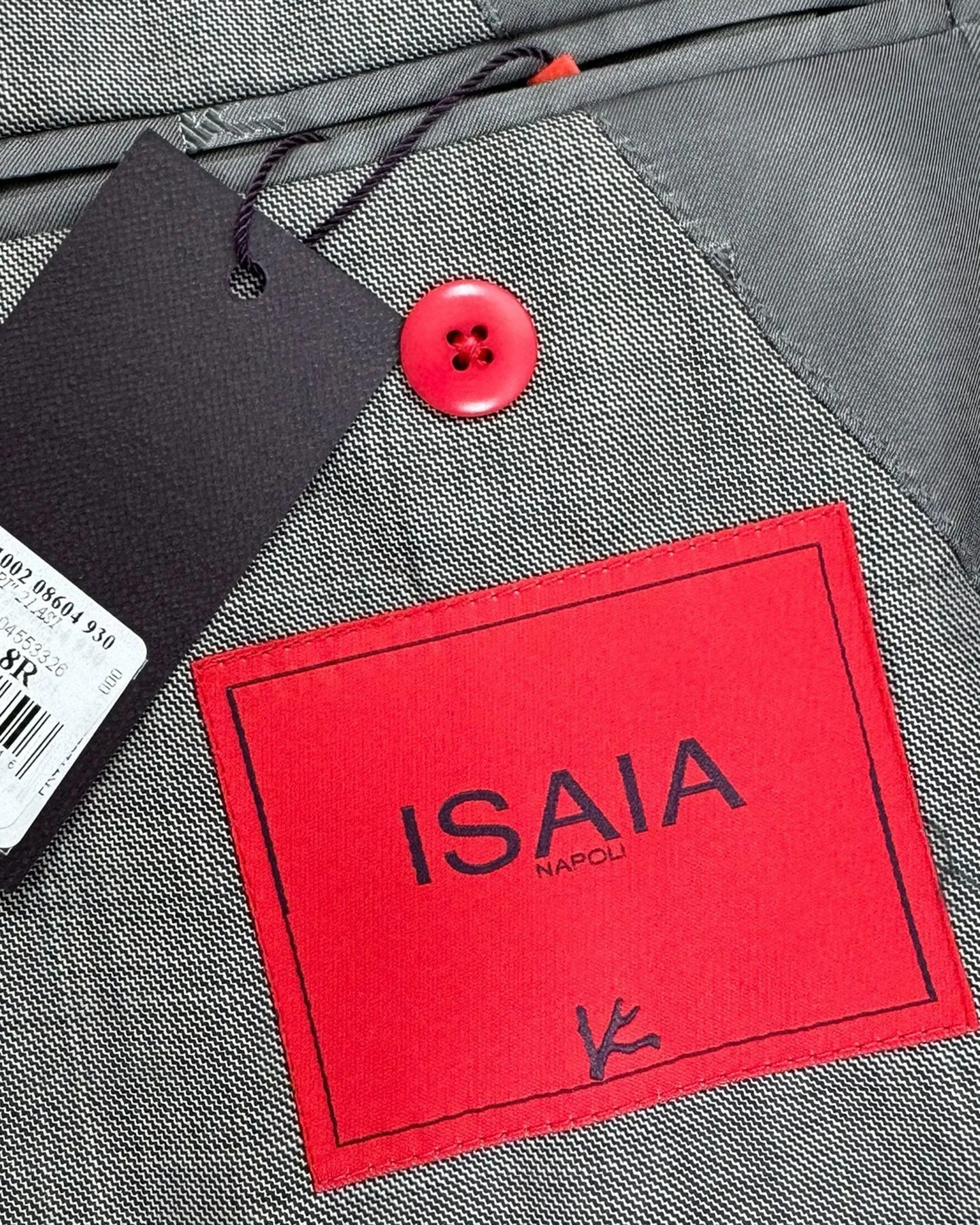 Isaia Suit Gray EU 58/ US 48