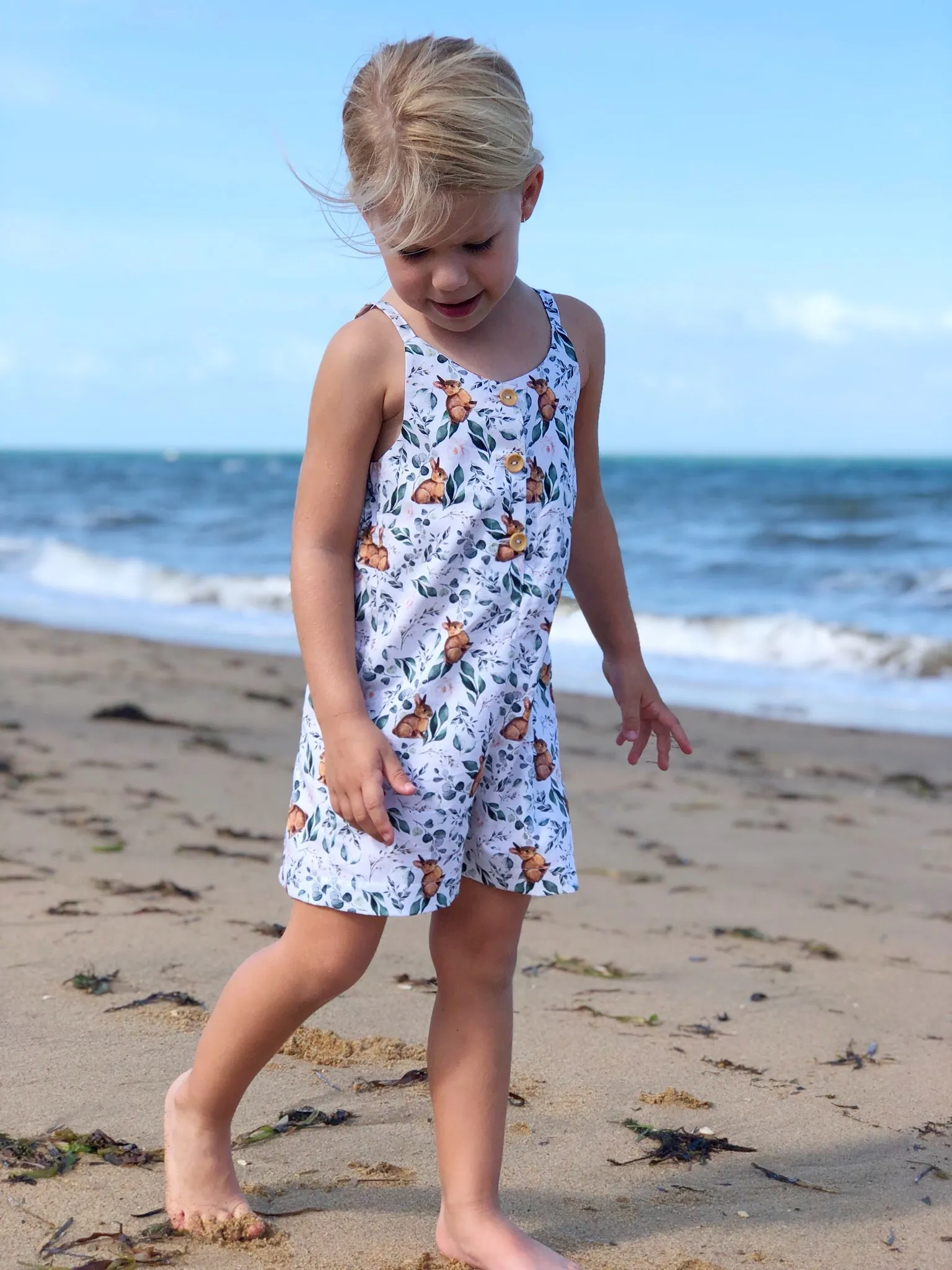 Kids Mykonos Romper Sewing Pattern