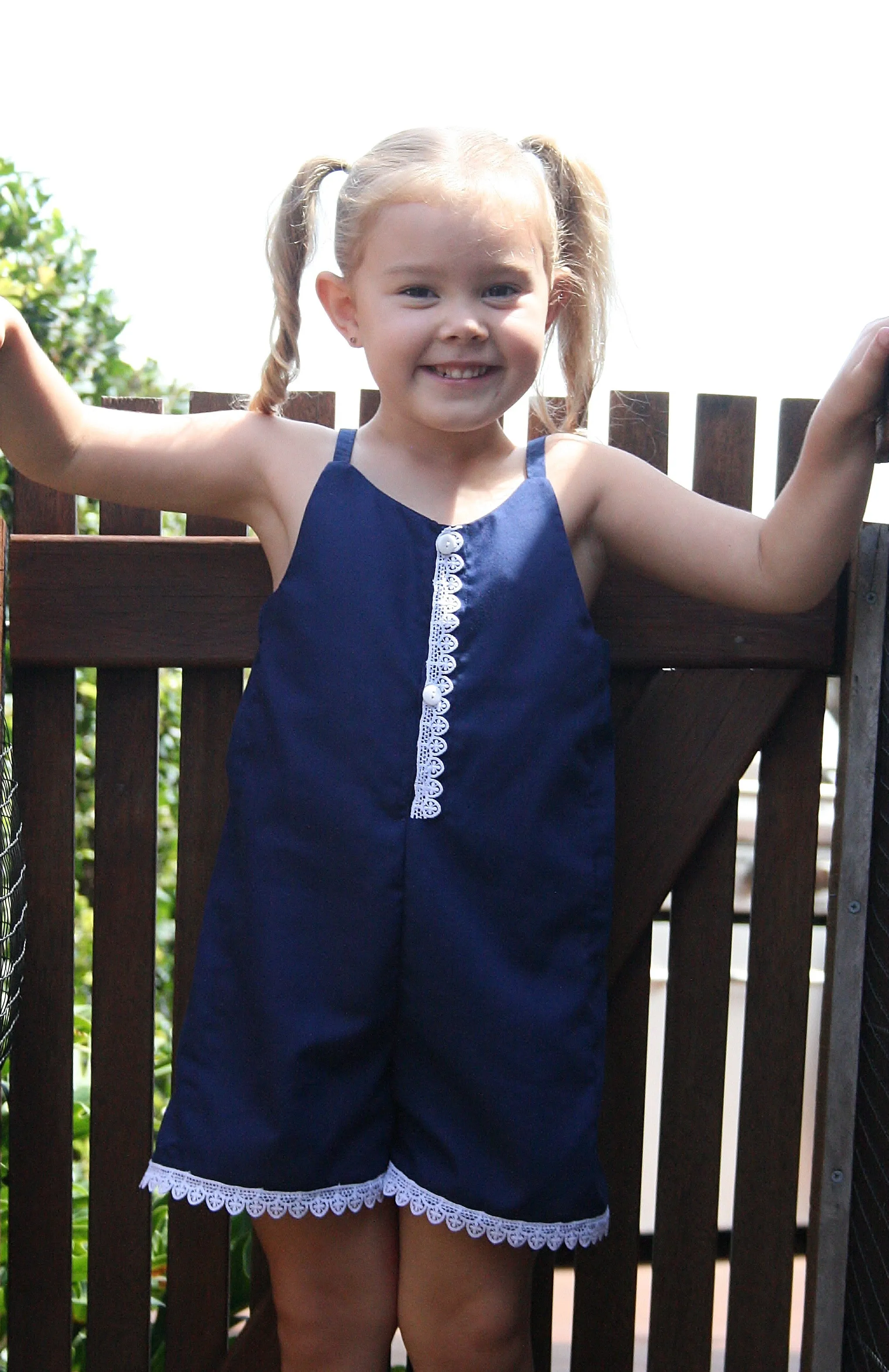 Kids Mykonos Romper Sewing Pattern