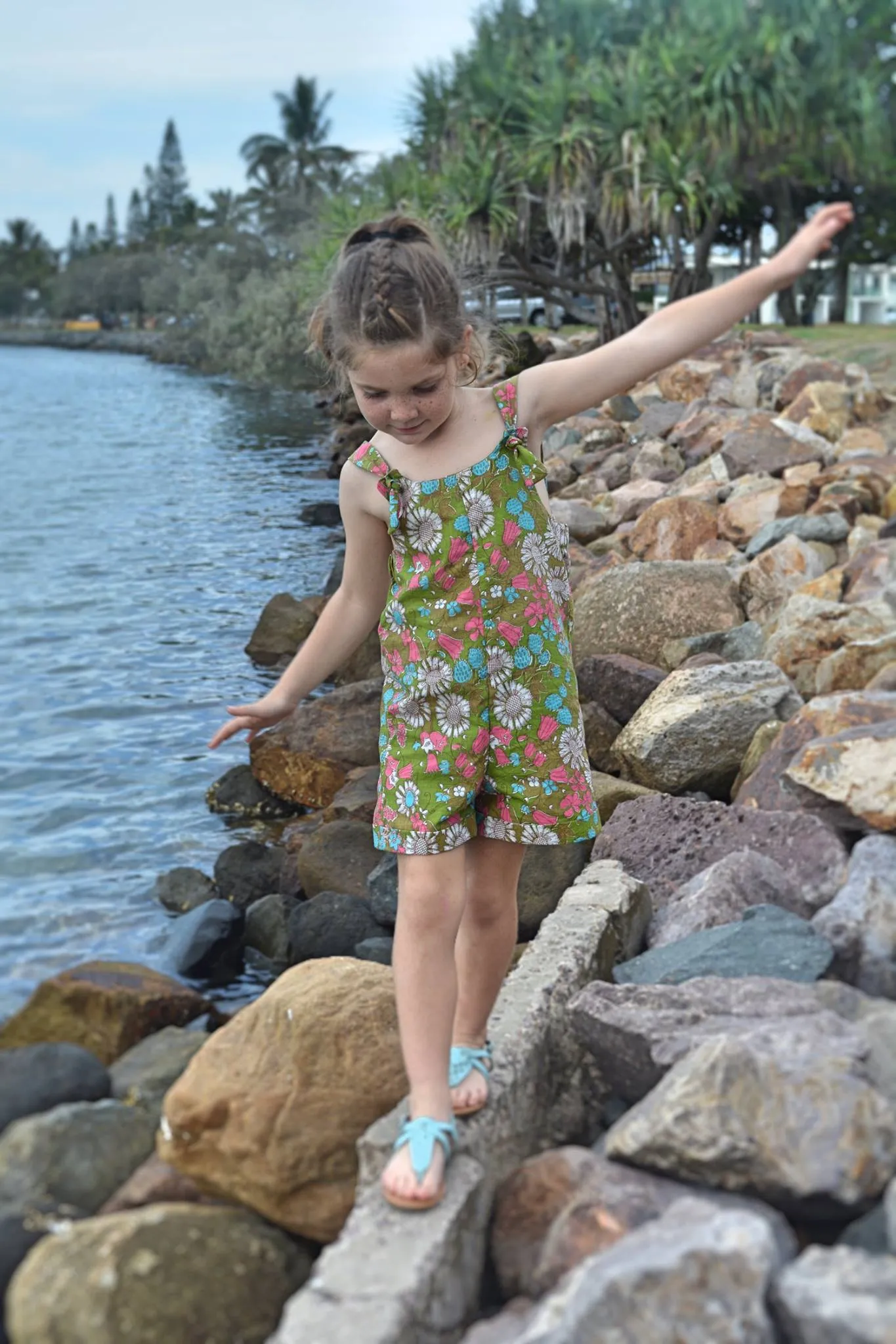 Kids Mykonos Romper Sewing Pattern