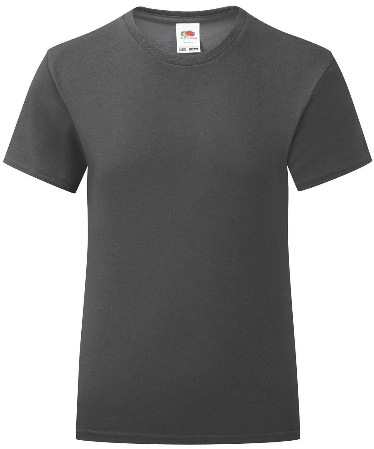 Light Graphite - Girls iconic T