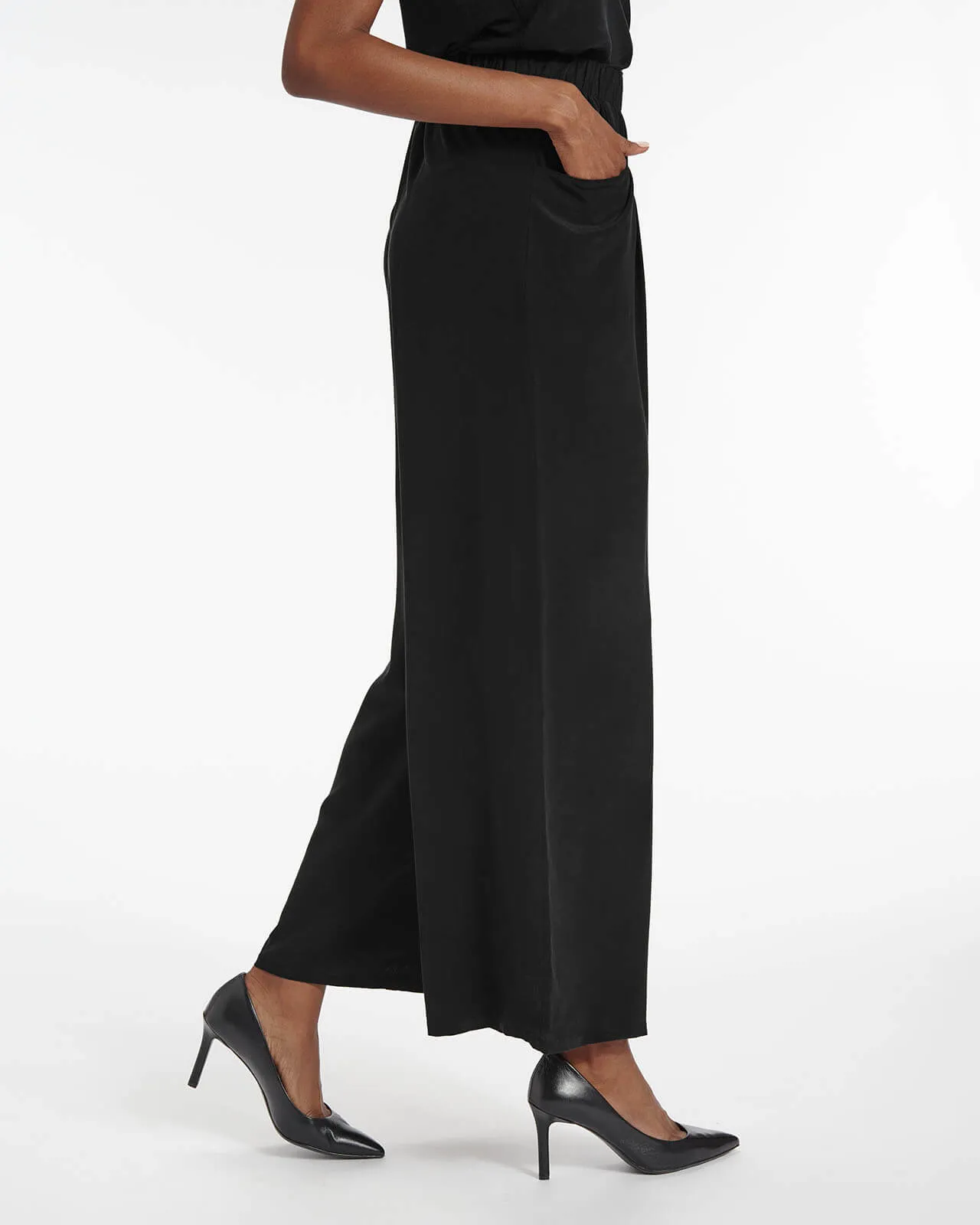 Lima Silk Wide Leg Pant