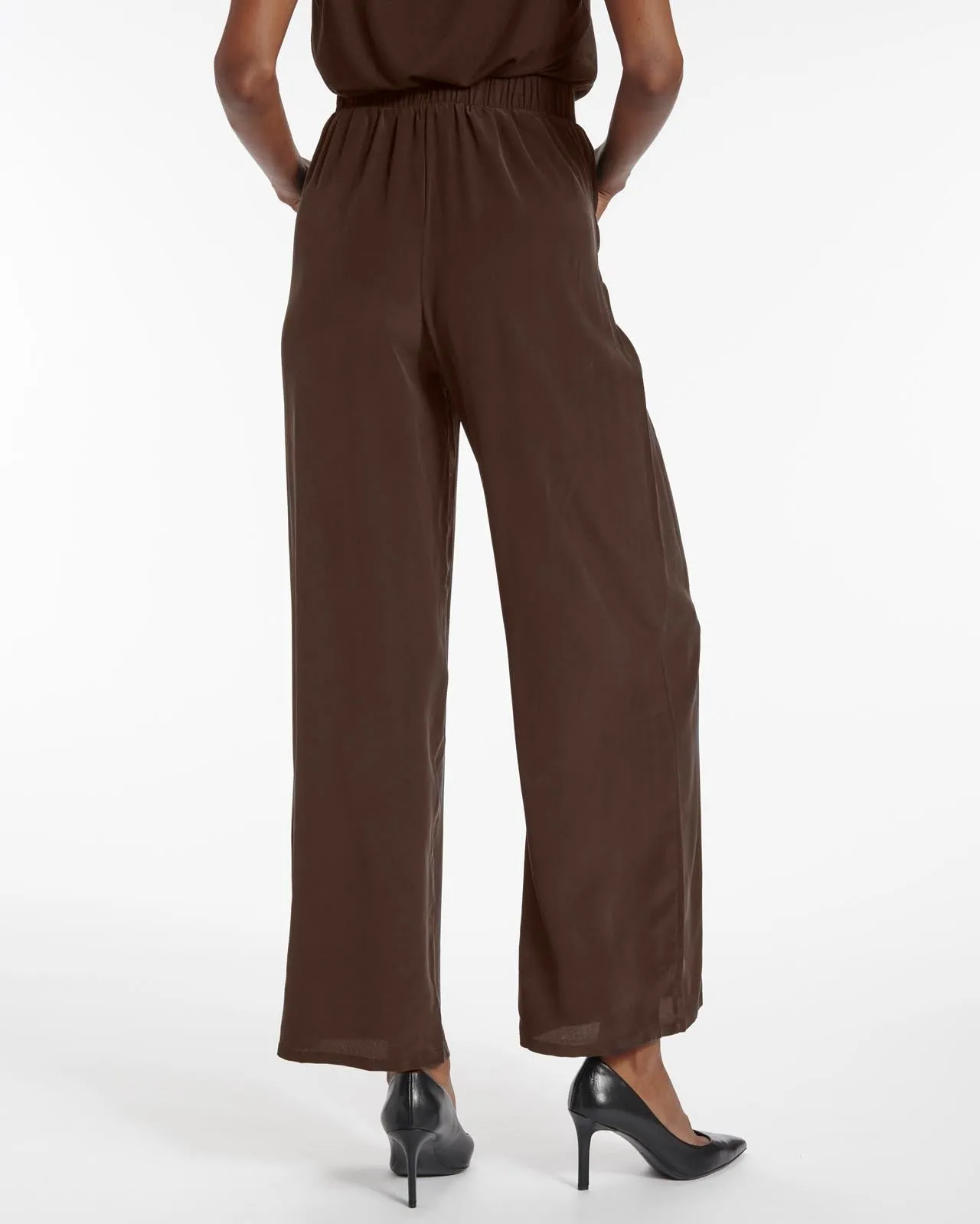 Lima Silk Wide Leg Pant