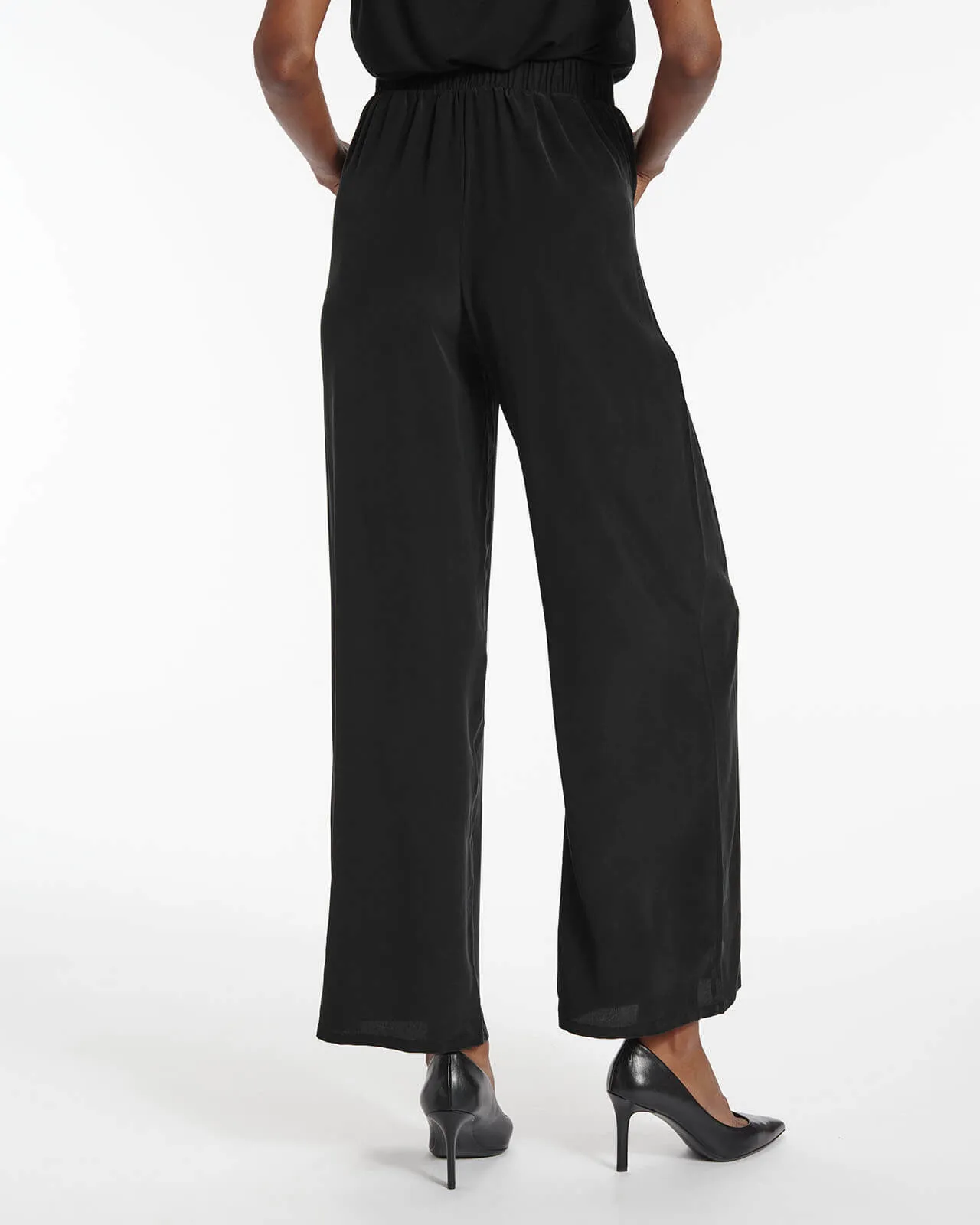 Lima Silk Wide Leg Pant