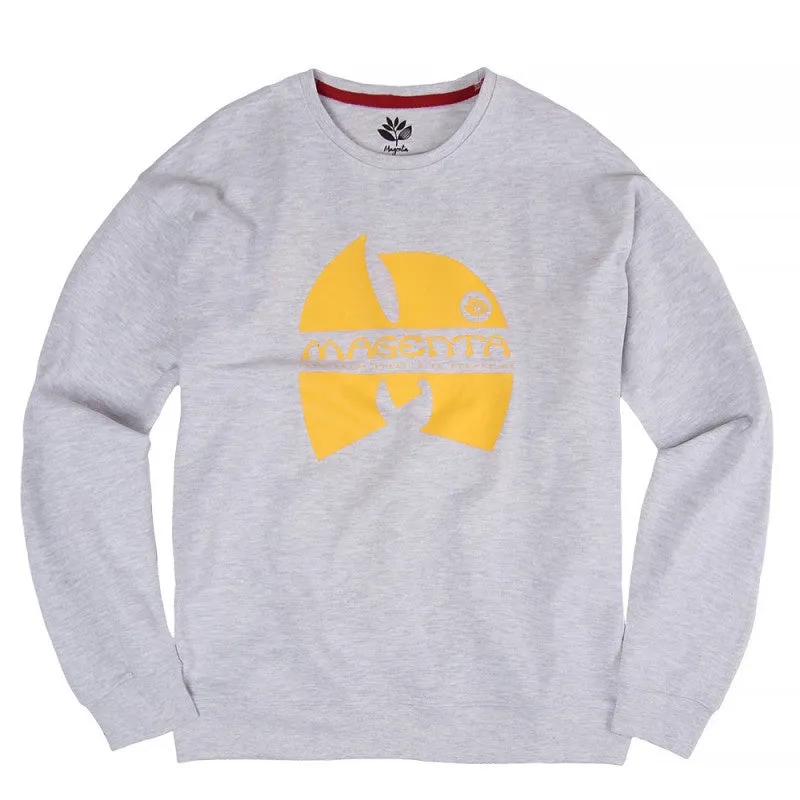 Magenta Wugenta Crewneck - Heather Grey