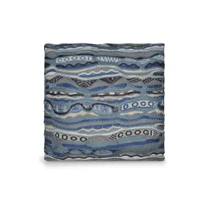 New - COOGI Pacific Blue Throw Pillow 21x21 Inch