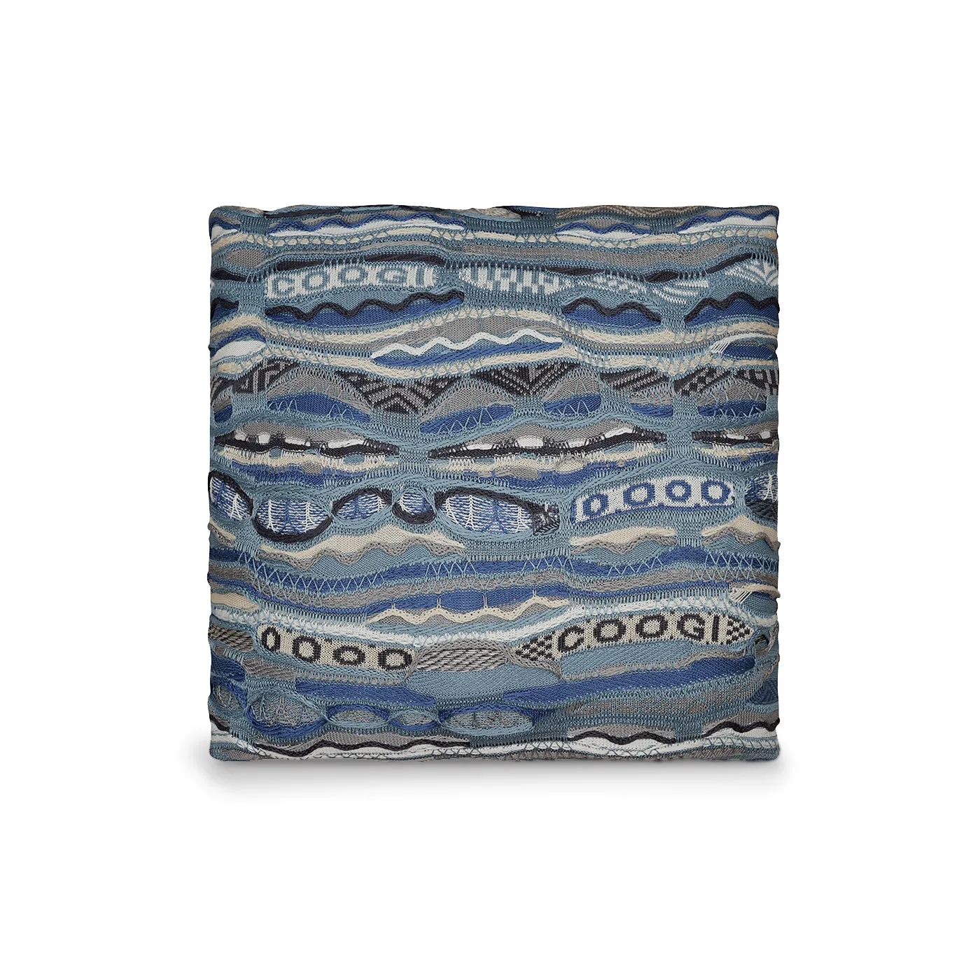 New - COOGI Pacific Blue Throw Pillow 21x21 Inch