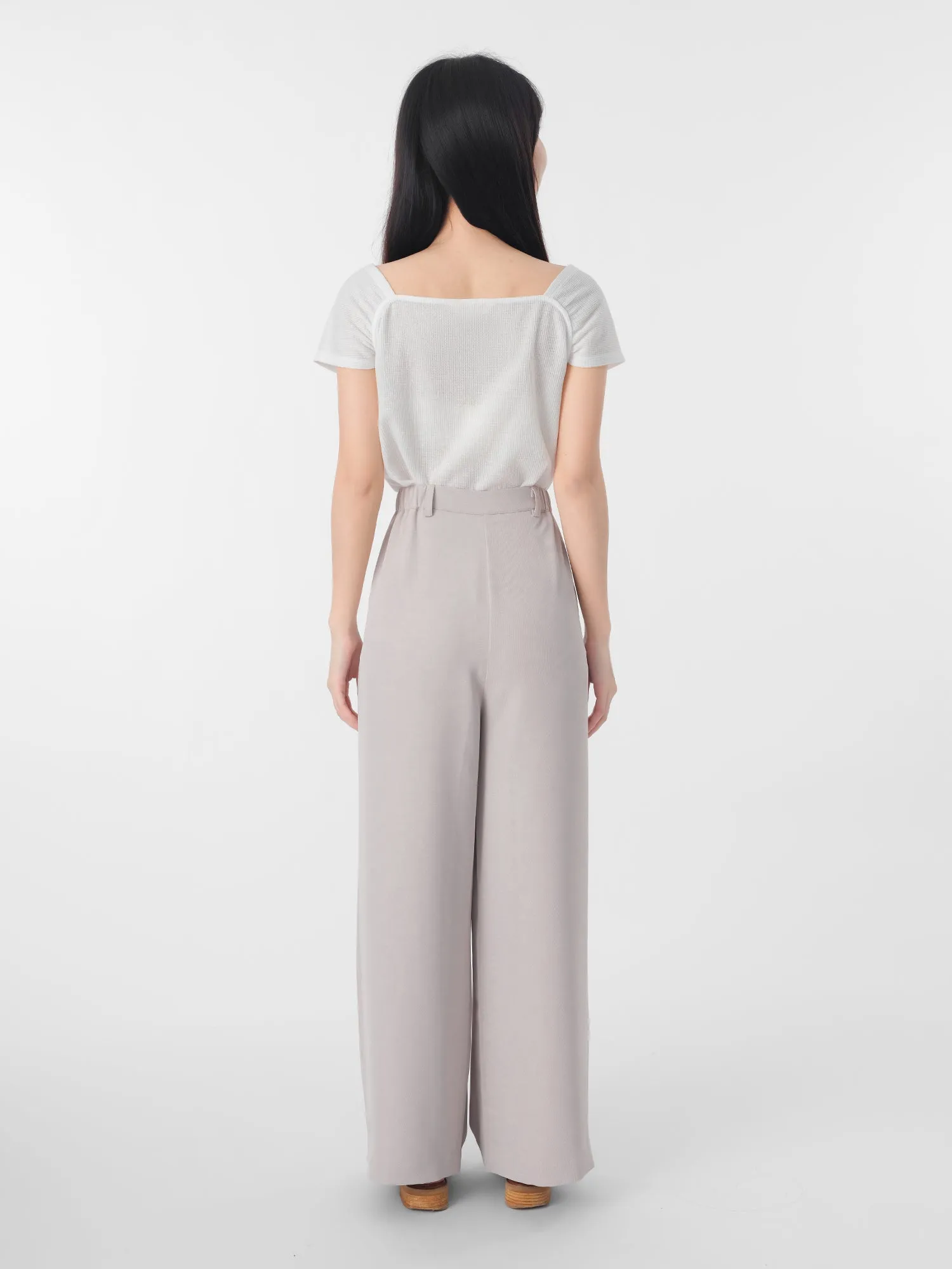 Odette Pleated Wide Leg Pants