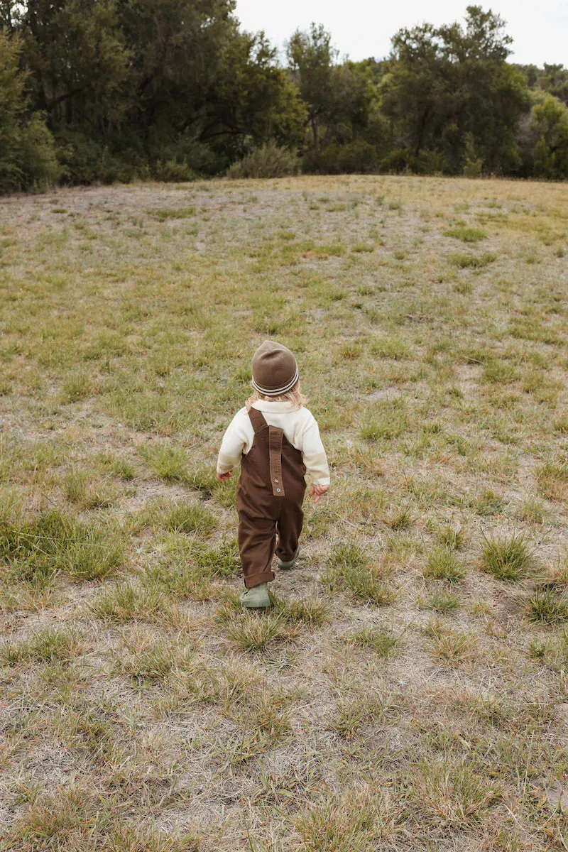 Organic Everyday Denim Overalls - Clay