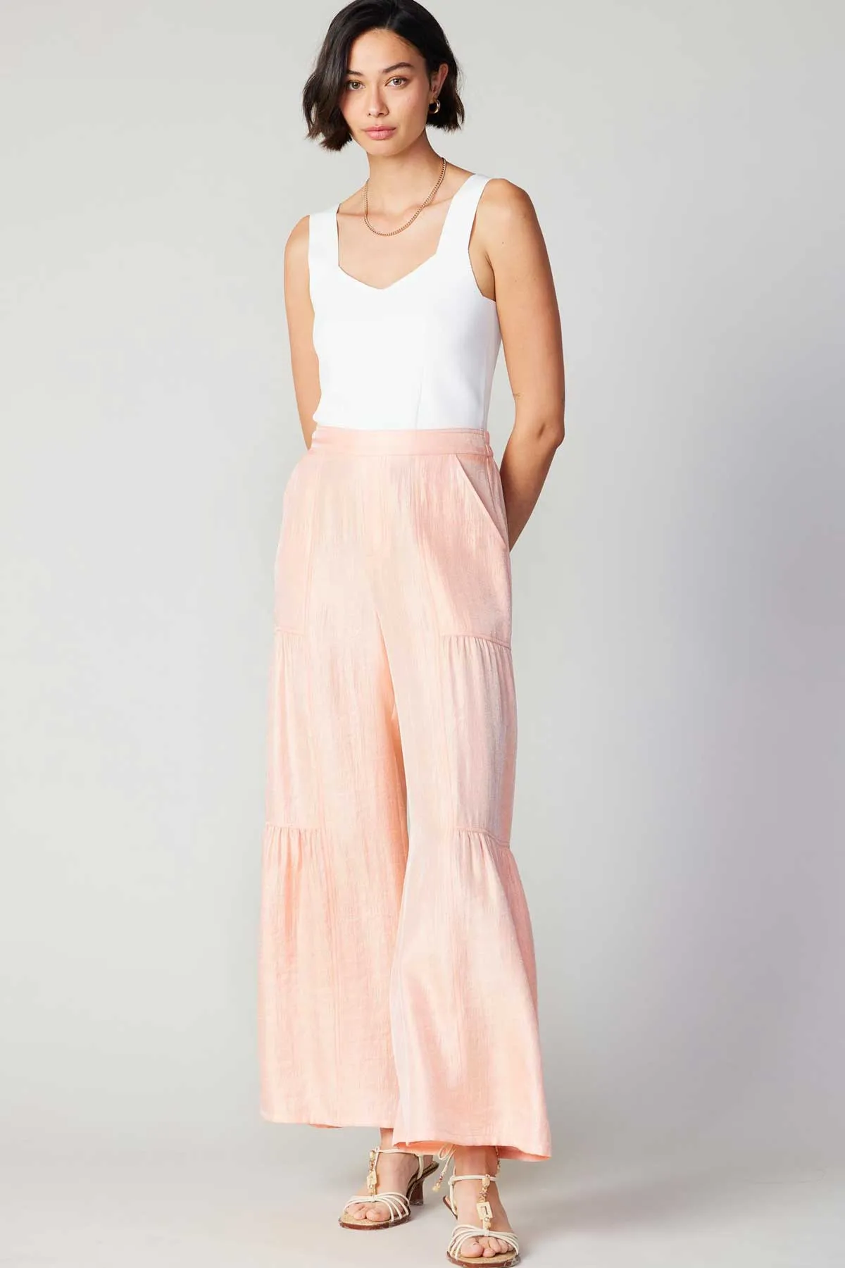 Pastel Wide Leg Pants