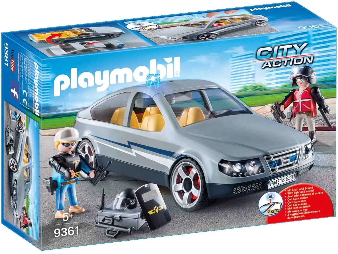 Playmobil City Action SWAT Undercover Car 9361