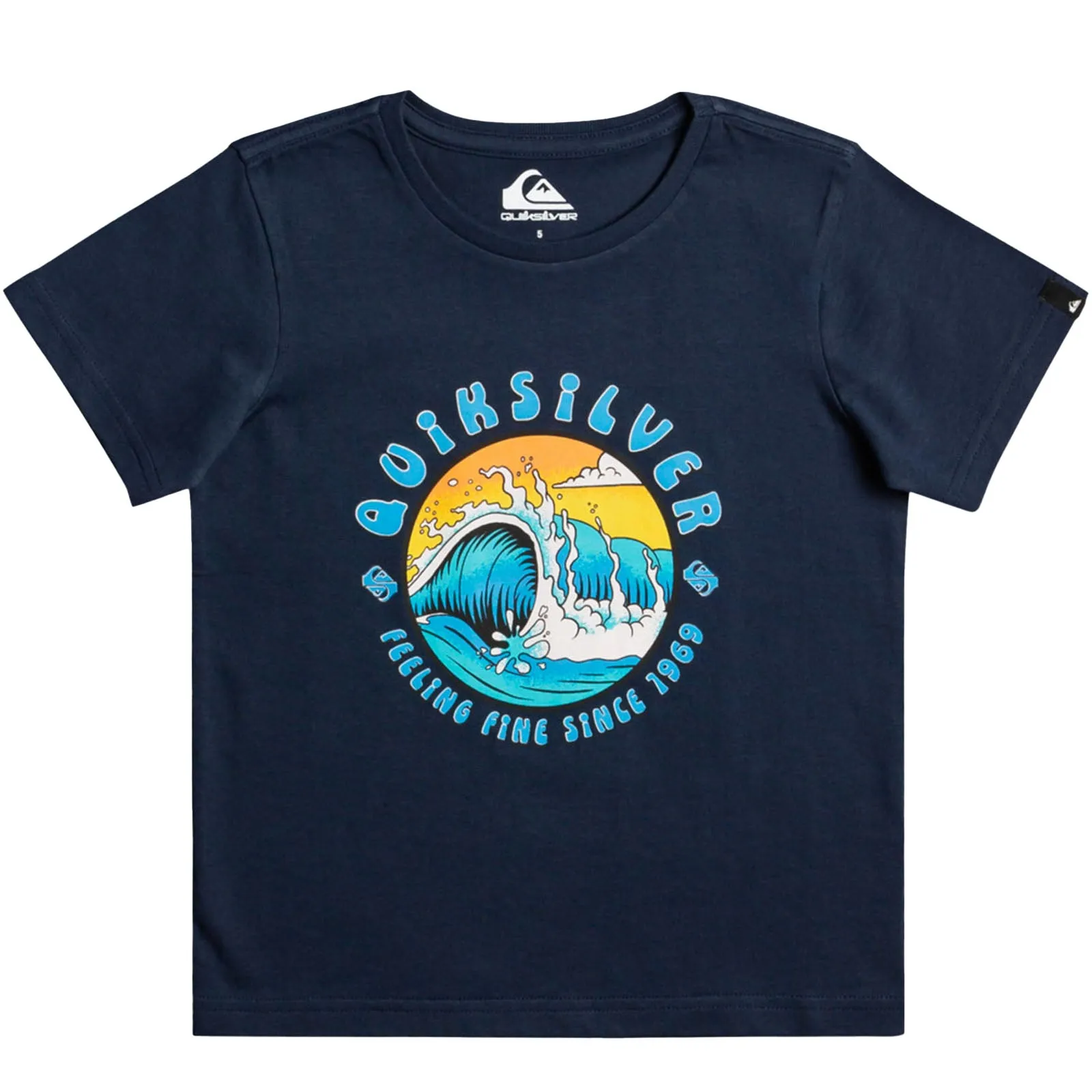 Quiksilver Kids Light Tunnel Crew Neck T-Shirt