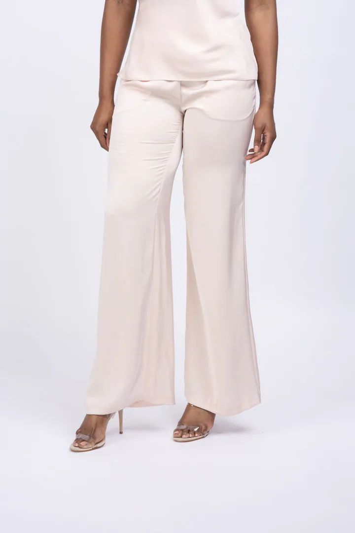 Ramy Brook Joss Wide-Leg Pants Blush