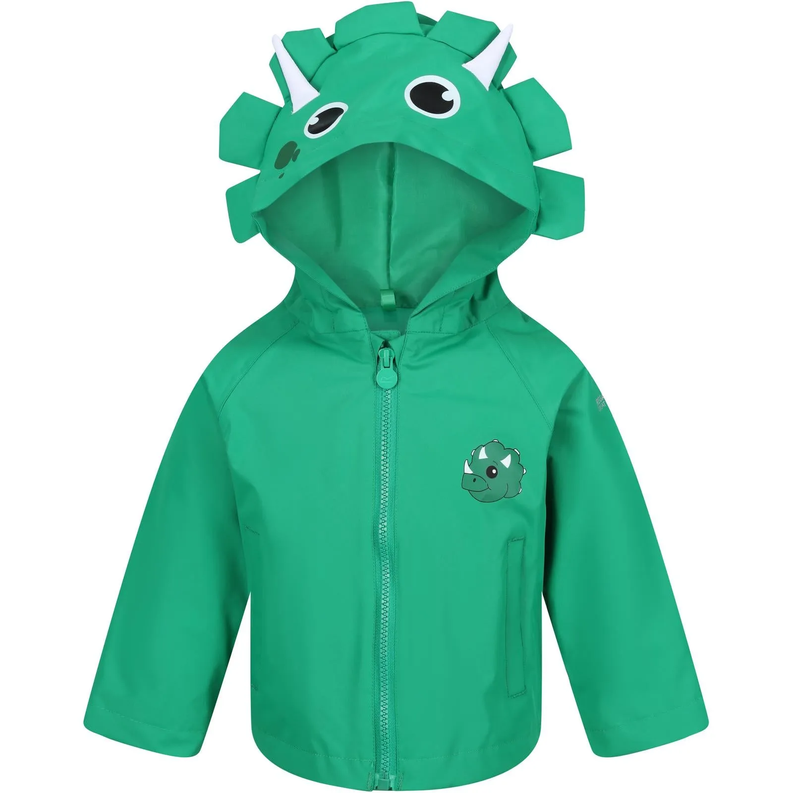 Regatta Kids Animal Print Hooded Waterproof Jacket