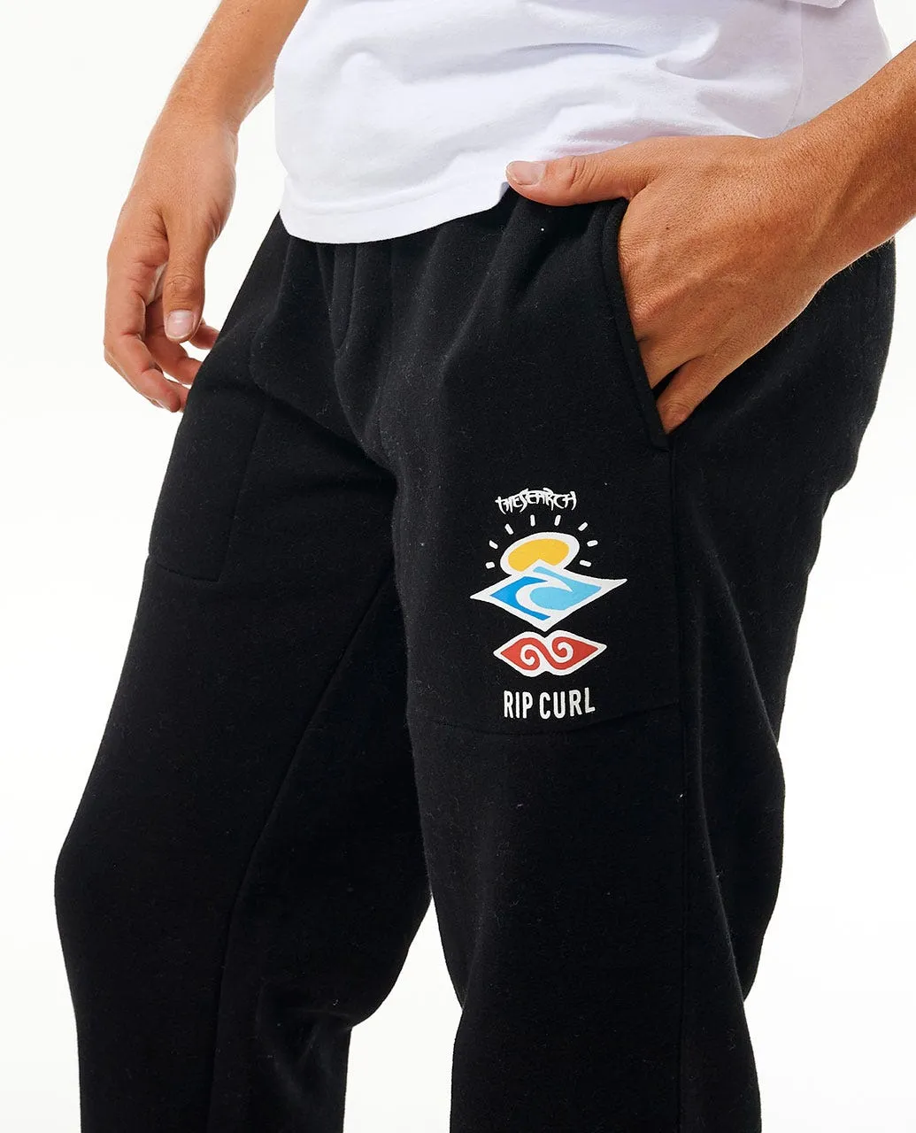 Rip Curl Icons Of Surf Track Pants-Black