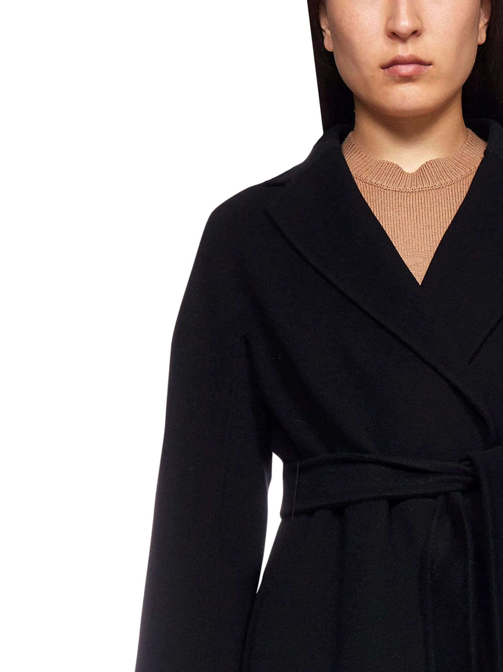 'S Max Mara Esturia Tie Belt Coat