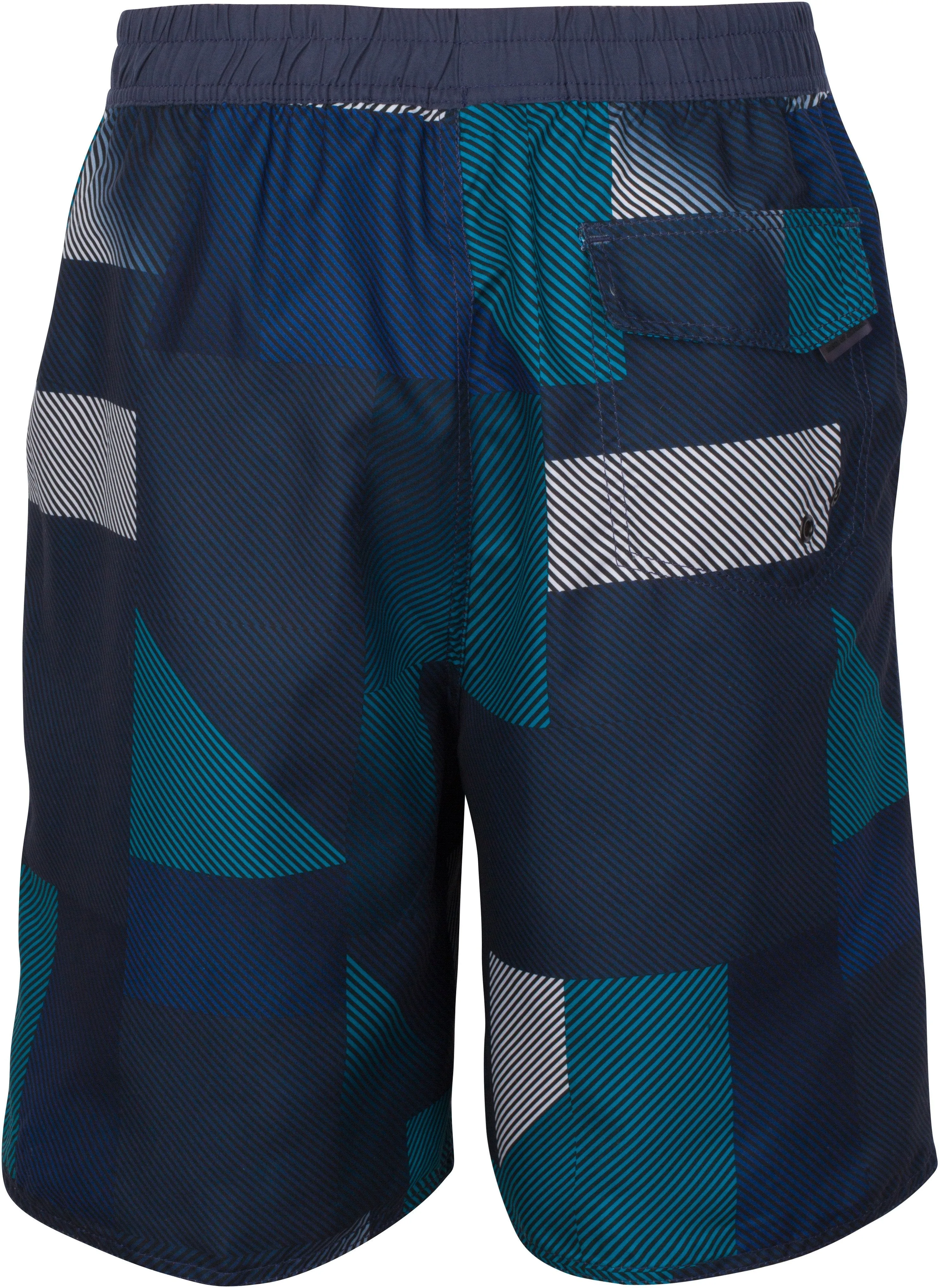 Sakkas Eliot Classic Surf Skate Swim Trunks Geometric Print and Elastic Waist