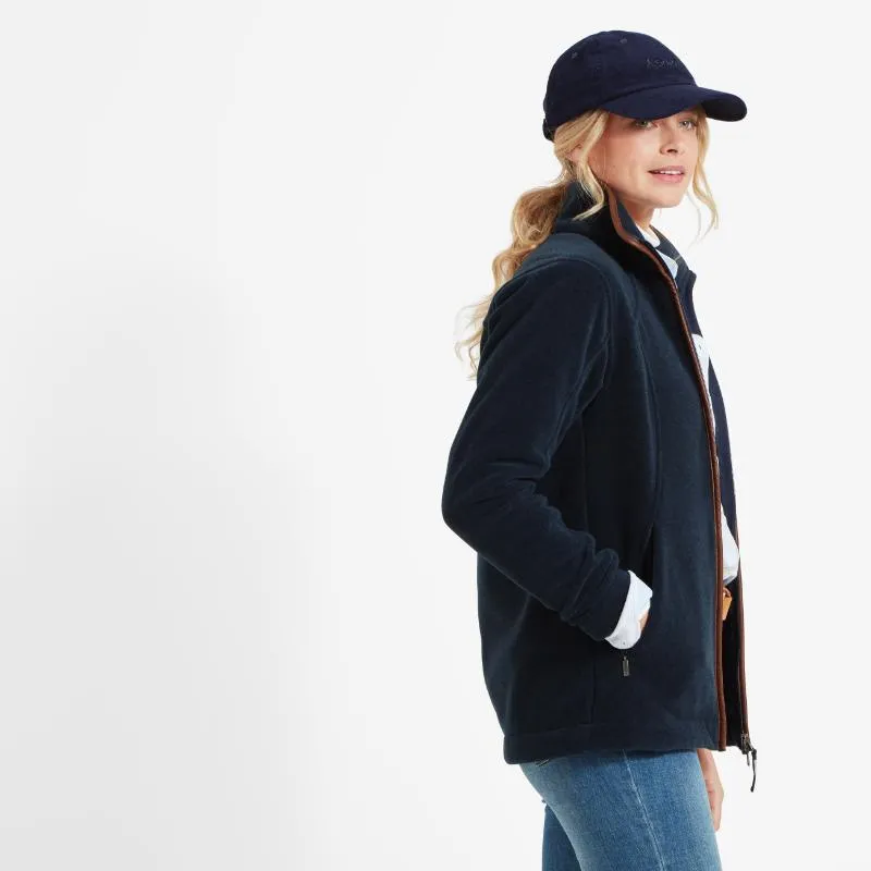 Schoffel Burley Ladies Fleece Jacket - Navy