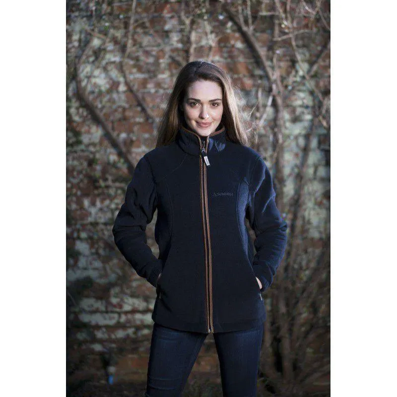 Schoffel Burley Ladies Fleece Jacket - Navy