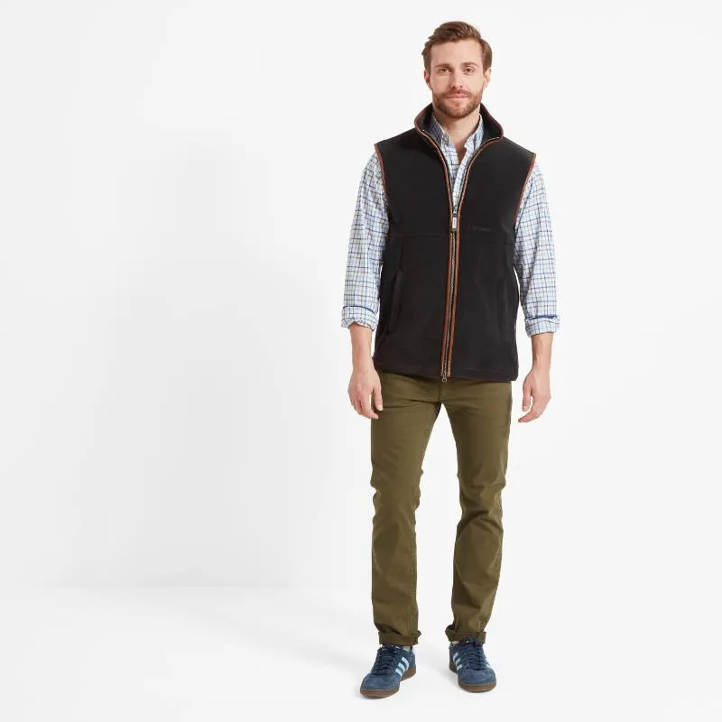 Schoffel Oakham Fleece Gilet - Gunmetal