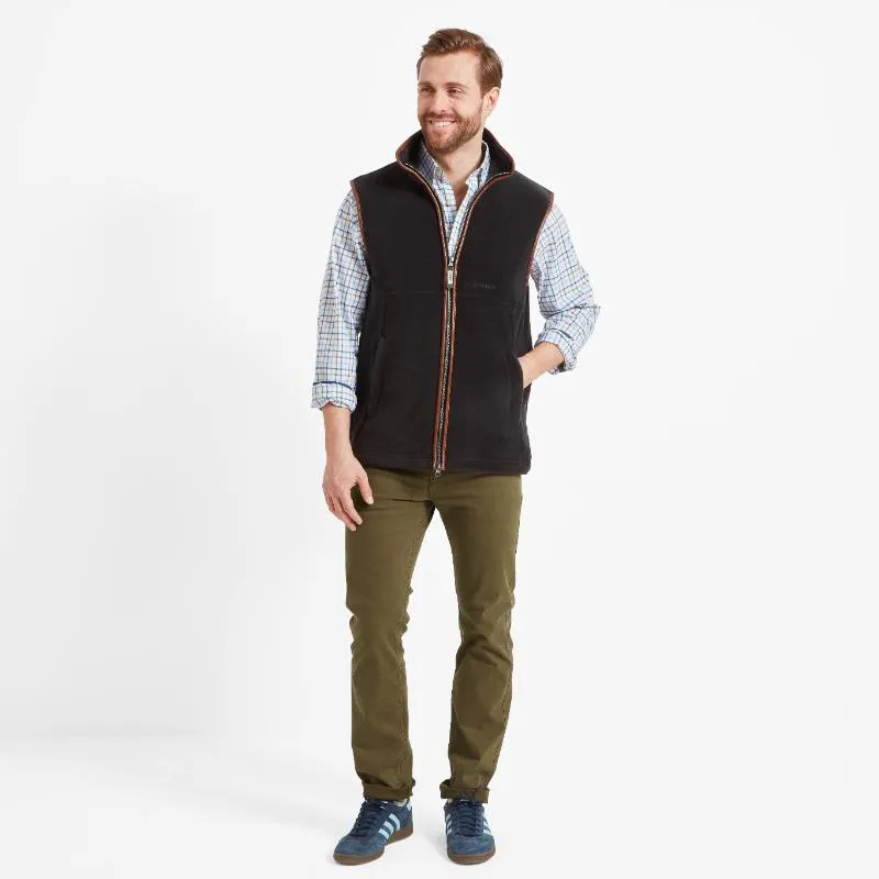 Schoffel Oakham Fleece Gilet - Gunmetal