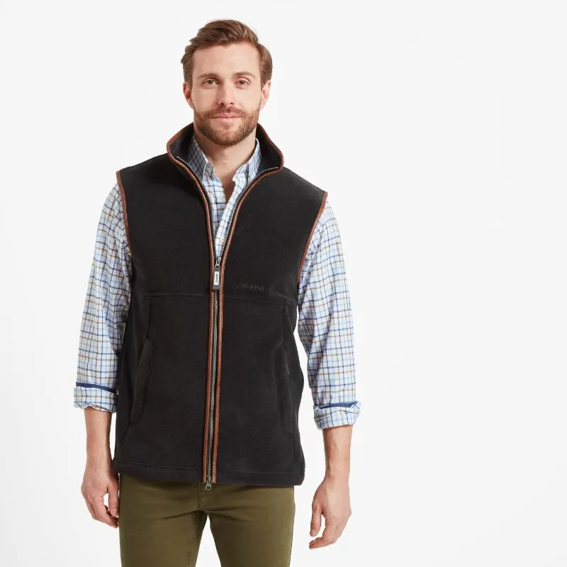 Schoffel Oakham Fleece Gilet - Gunmetal