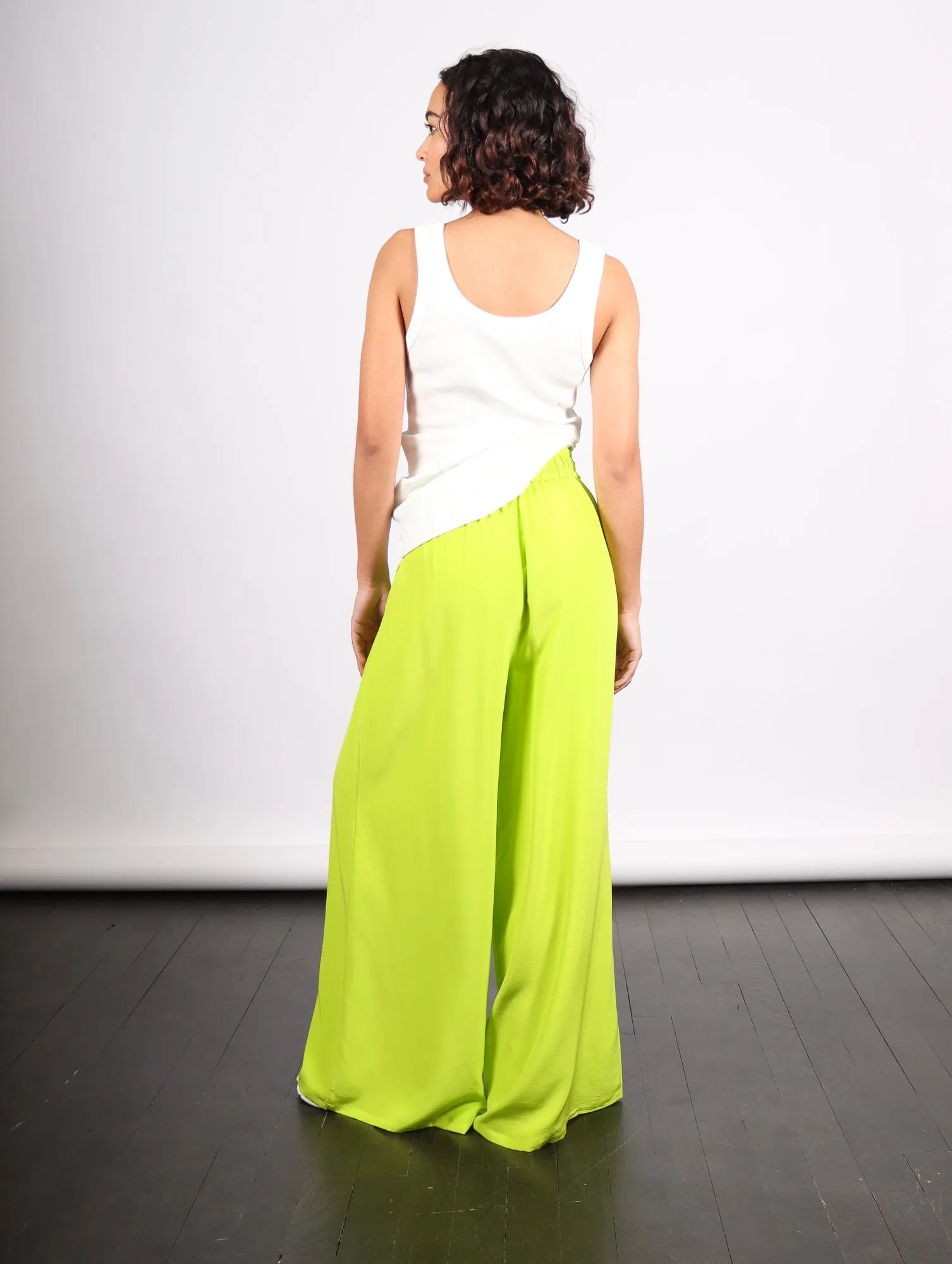 Sera Pant in Lime by Shwetambari