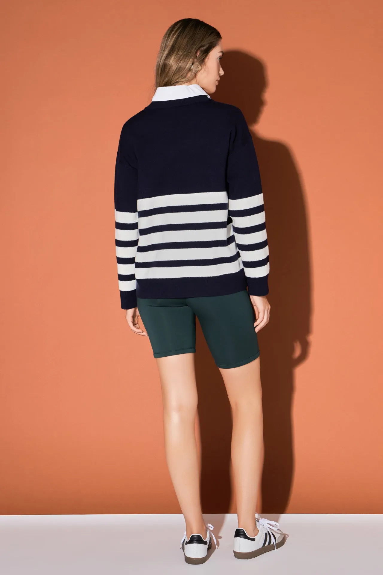 Stripe Round Neck Sweater