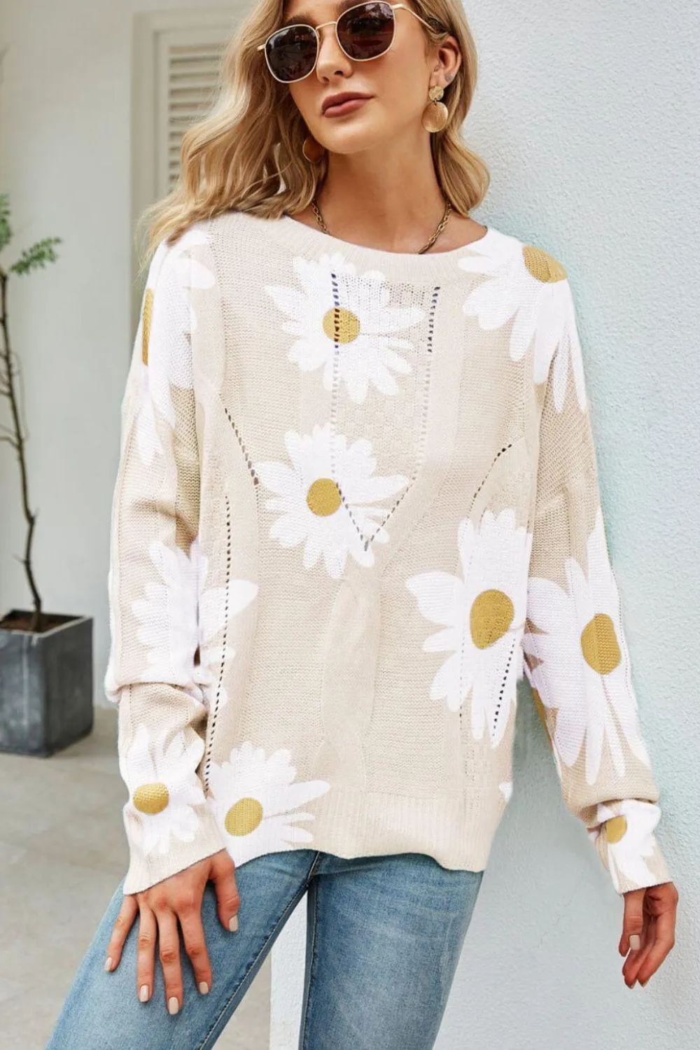 Sweet Daisy Day Sweater