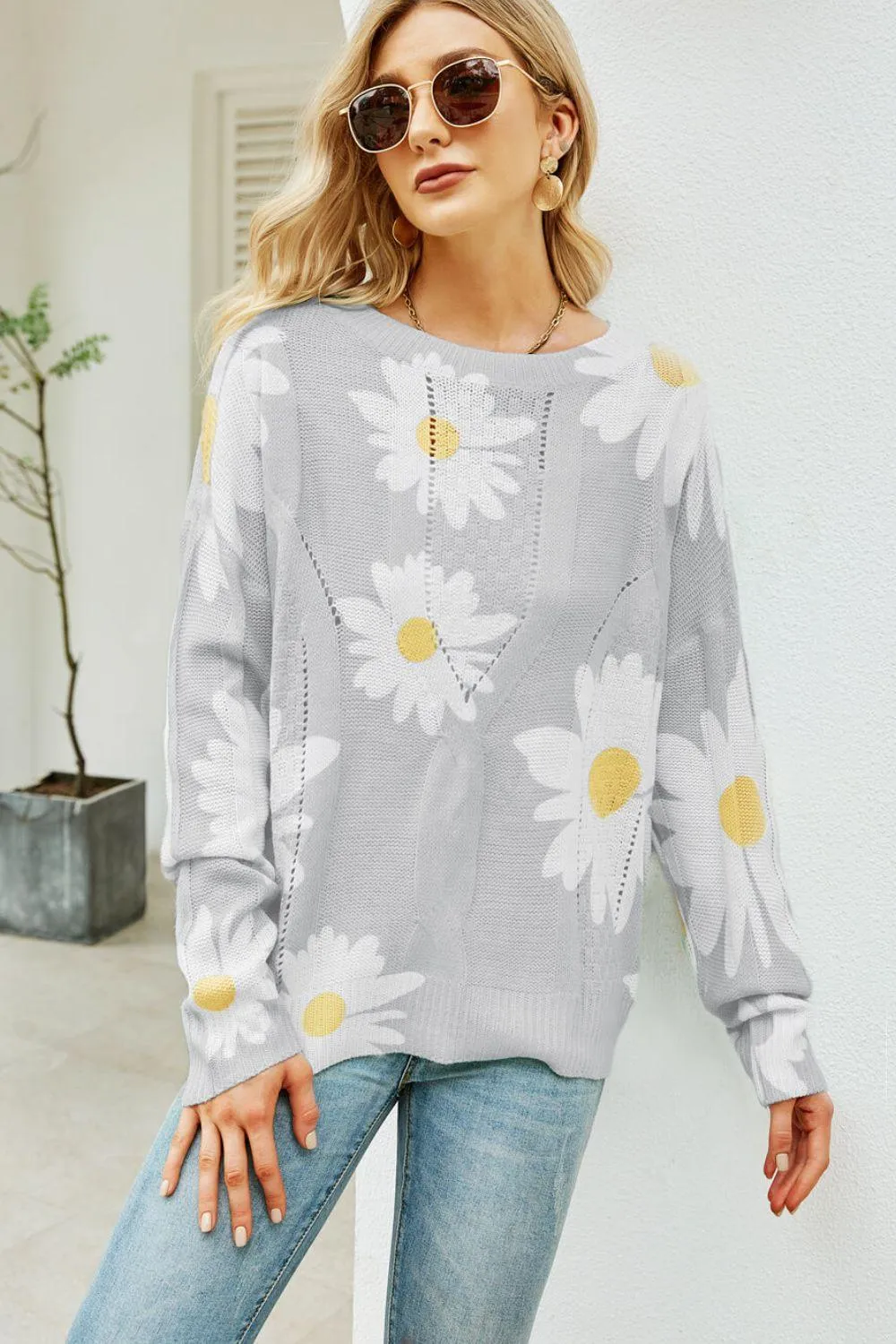 Sweet Daisy Day Sweater