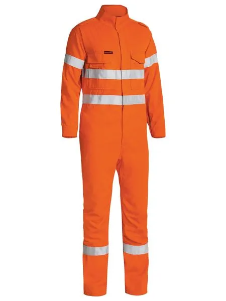 Tencate Tecasafe Plus 700 Taped Hi Vis Engineered Fr Vented Coverall - BC8085T